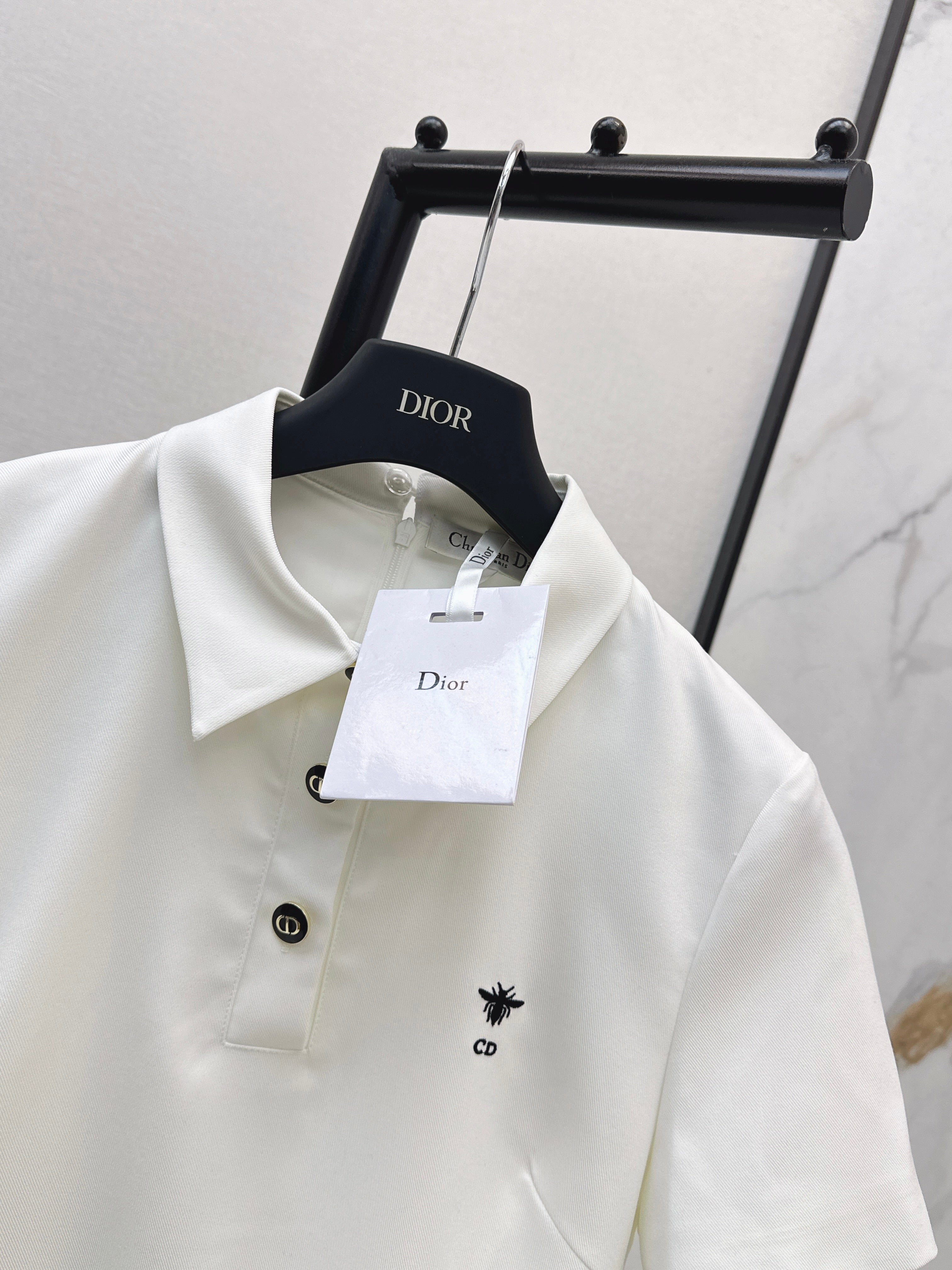 26SS Spring/Summer Latest Style: Bee-Embroidered Dress