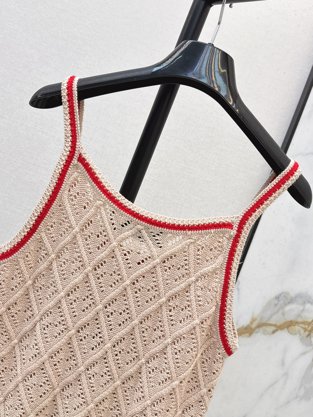 26SS Spring/Summer 3D Jacquard Decorated Camisole