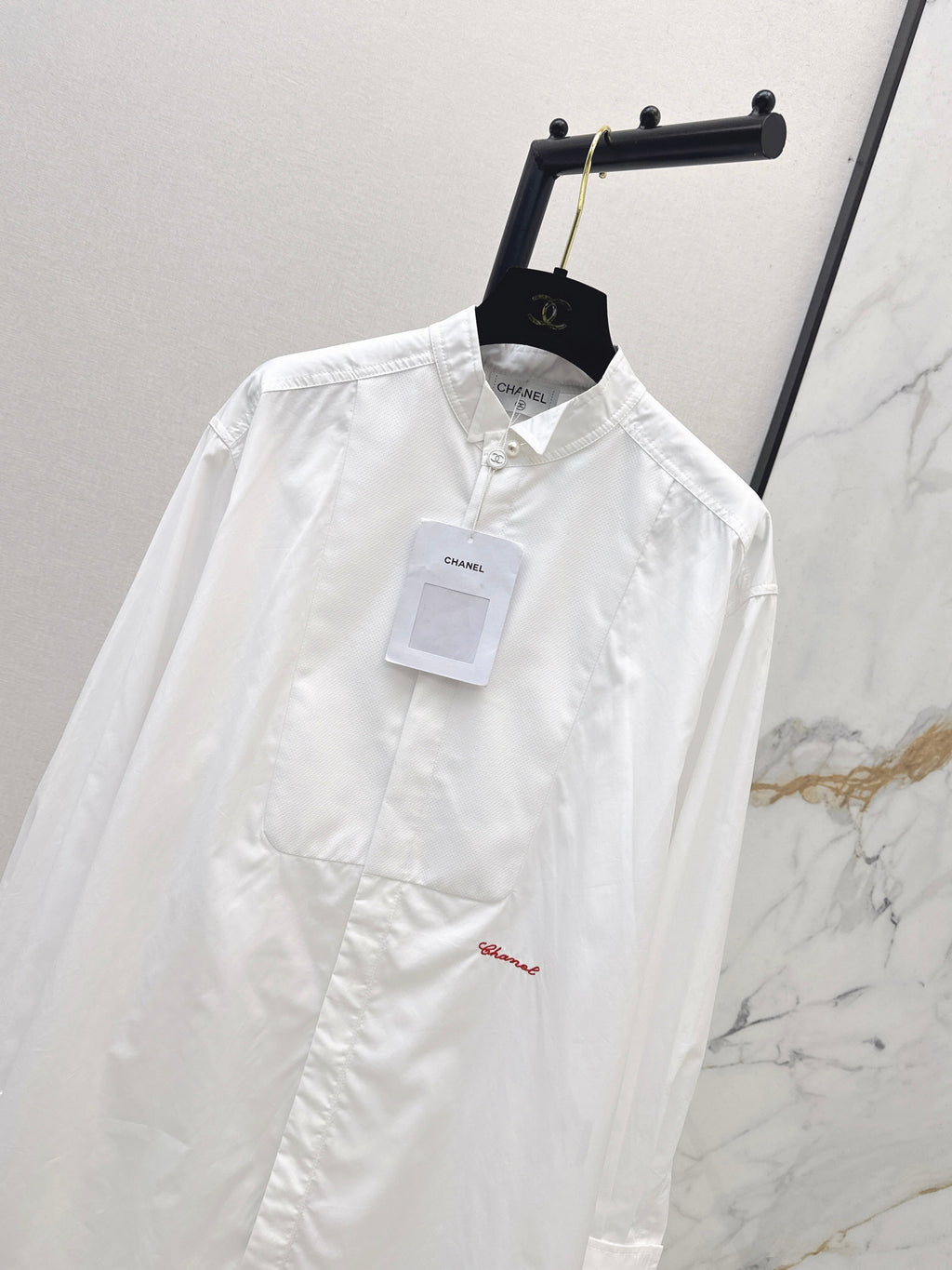 26SS New French Pearl Button Shirt
