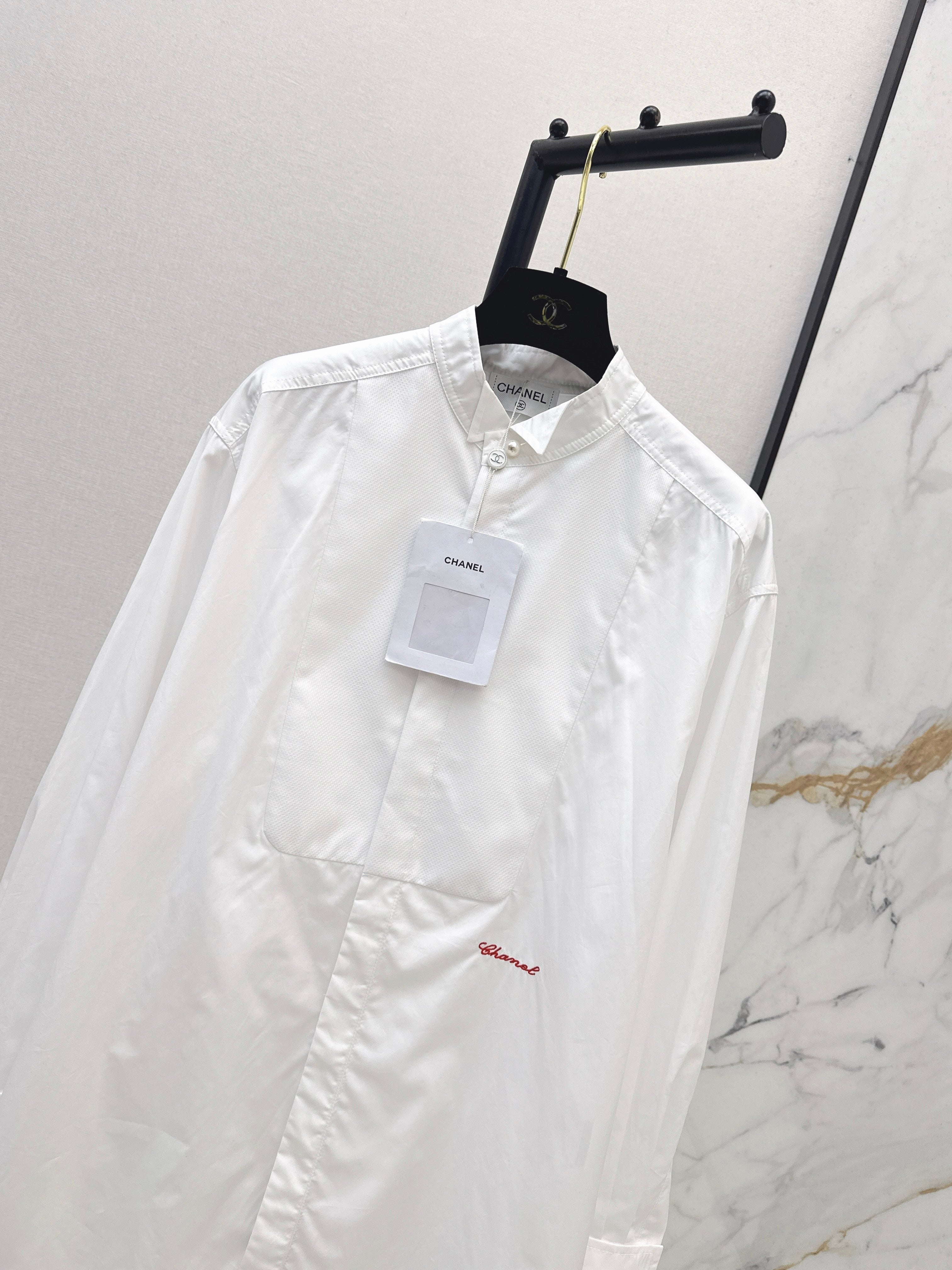 26SS New French Pearl Button Shirt