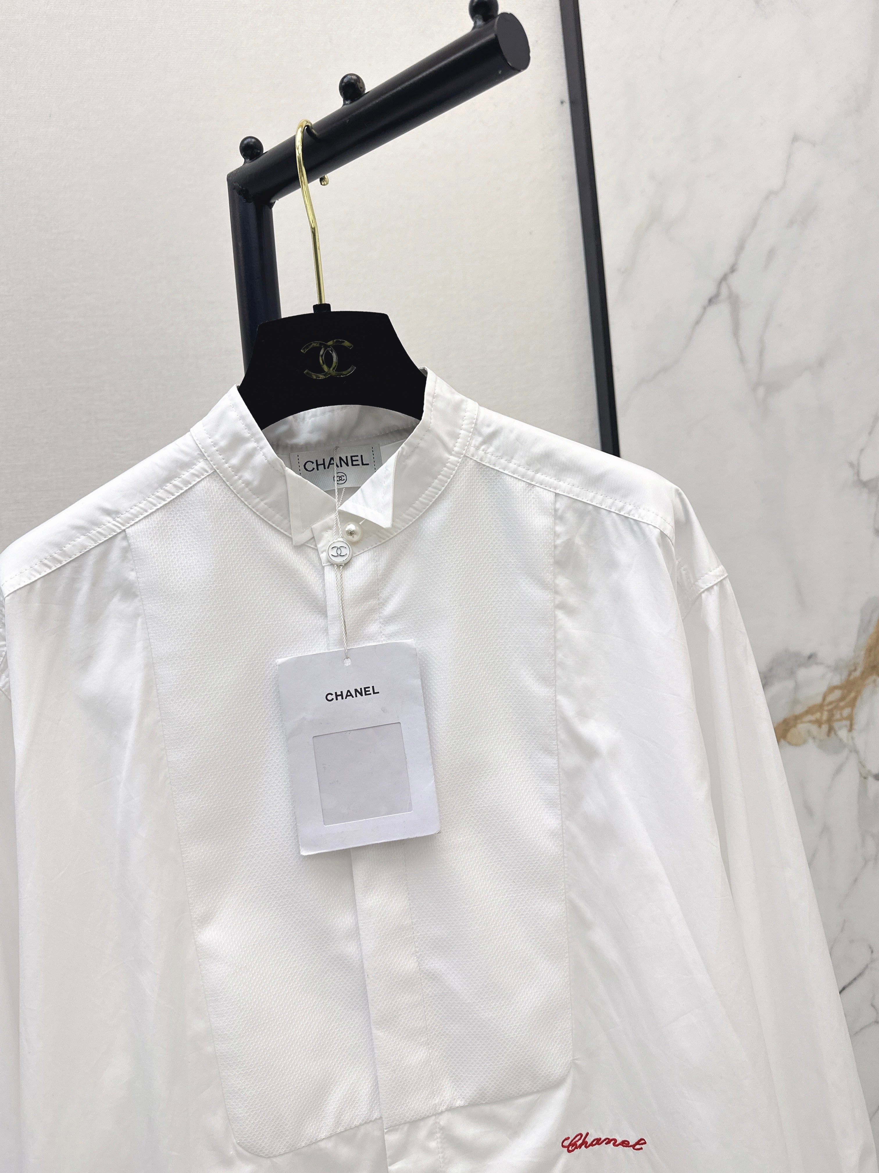 26SS New French Pearl Button Shirt