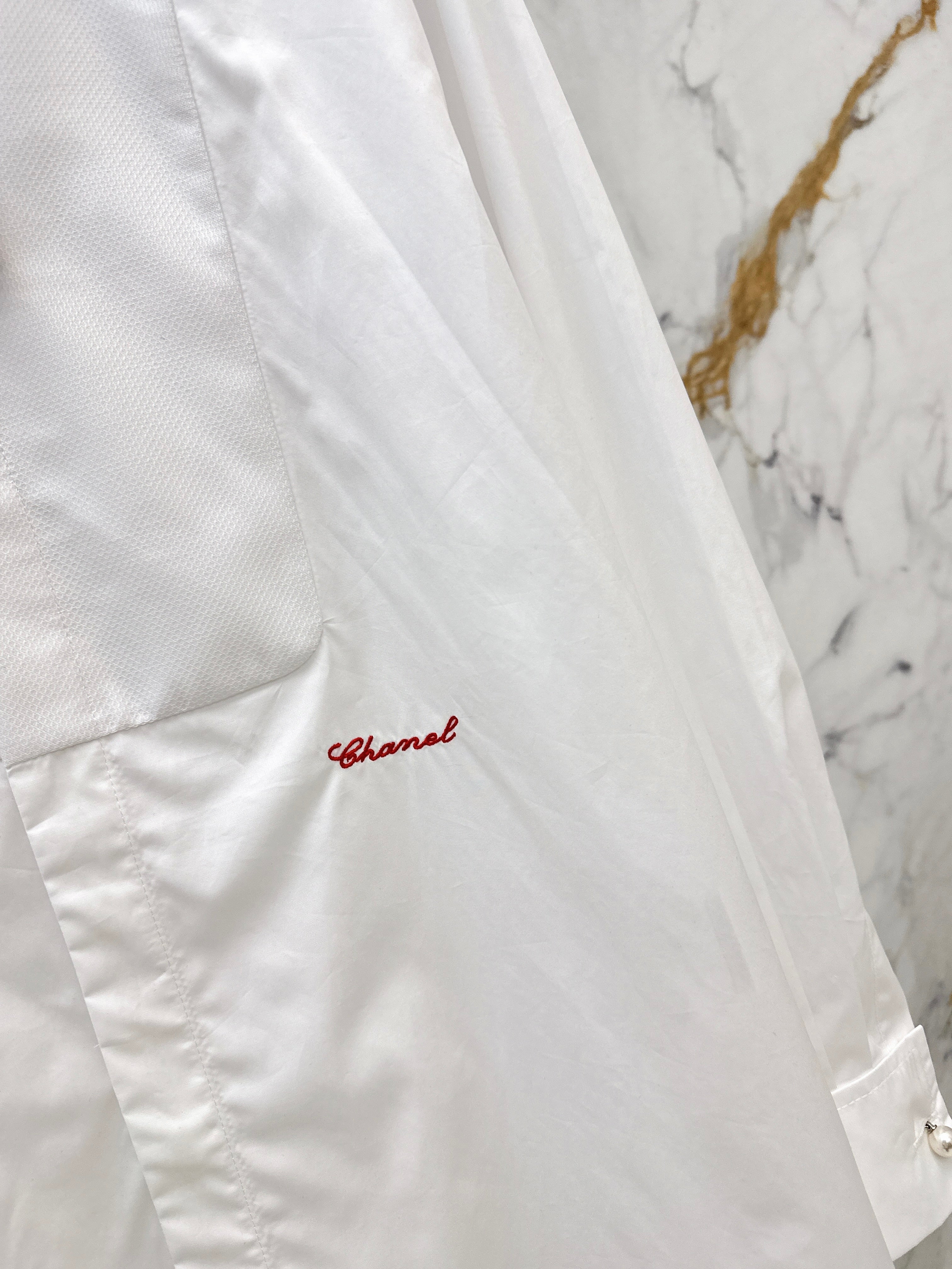 26SS New French Pearl Button Shirt