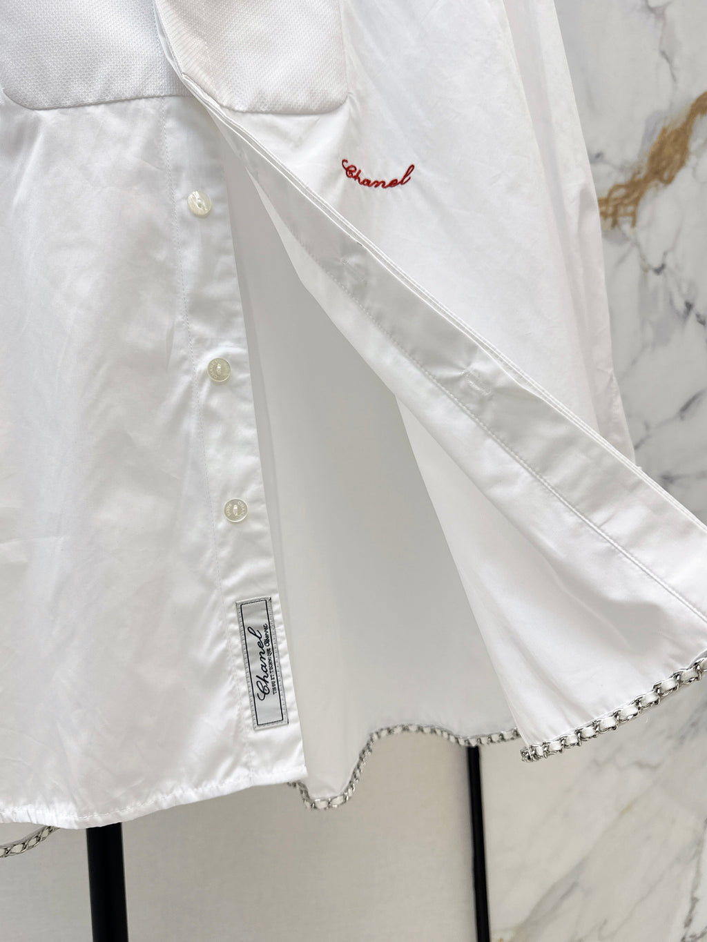 26SS New French Pearl Button Shirt