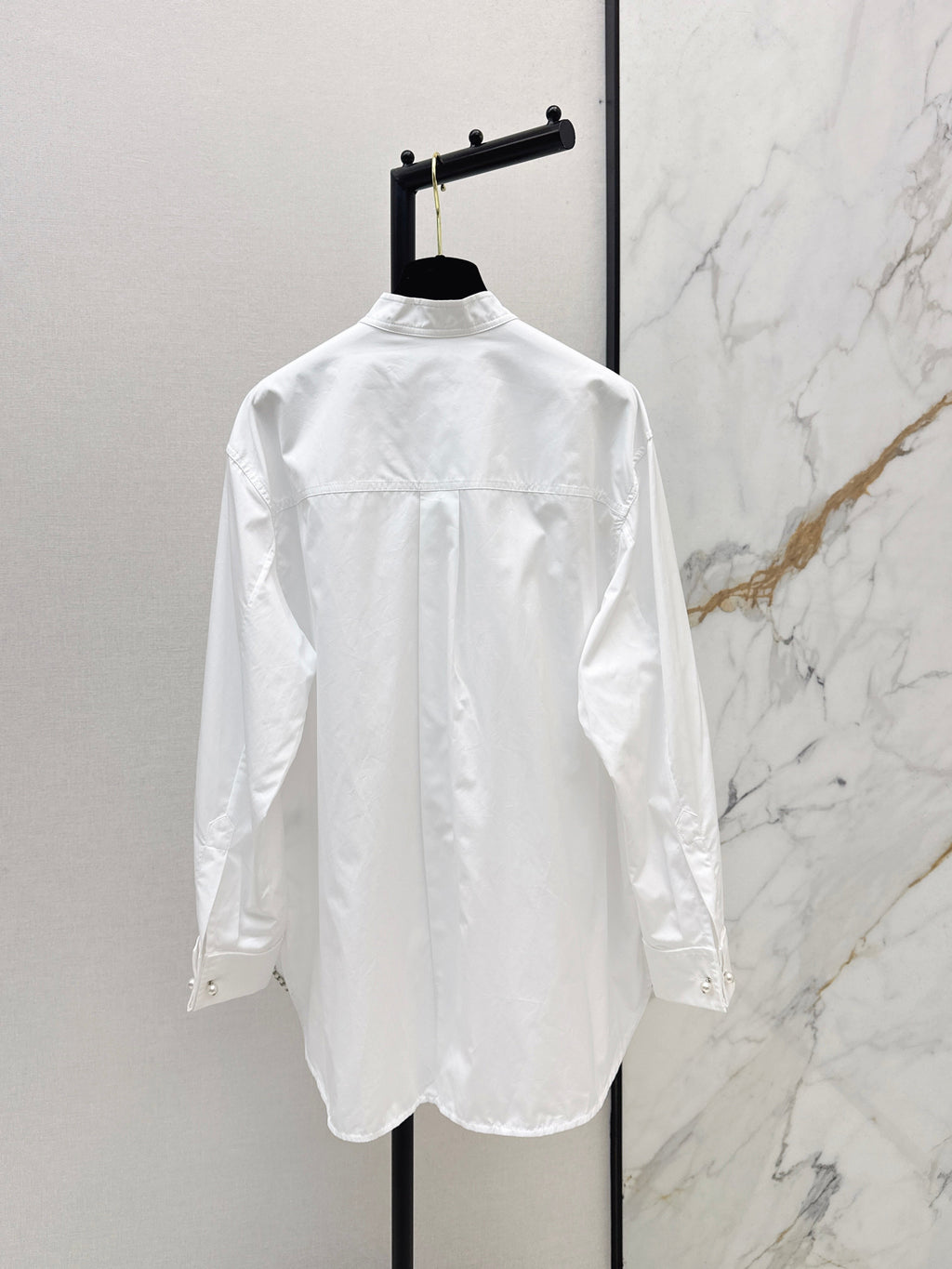 26SS New French Pearl Button Shirt