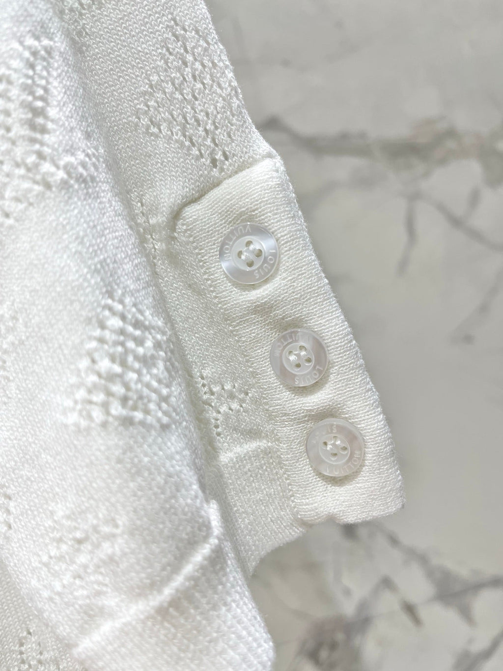26SS NEW Hollow-out Round Neck Knit Short Sleeve
