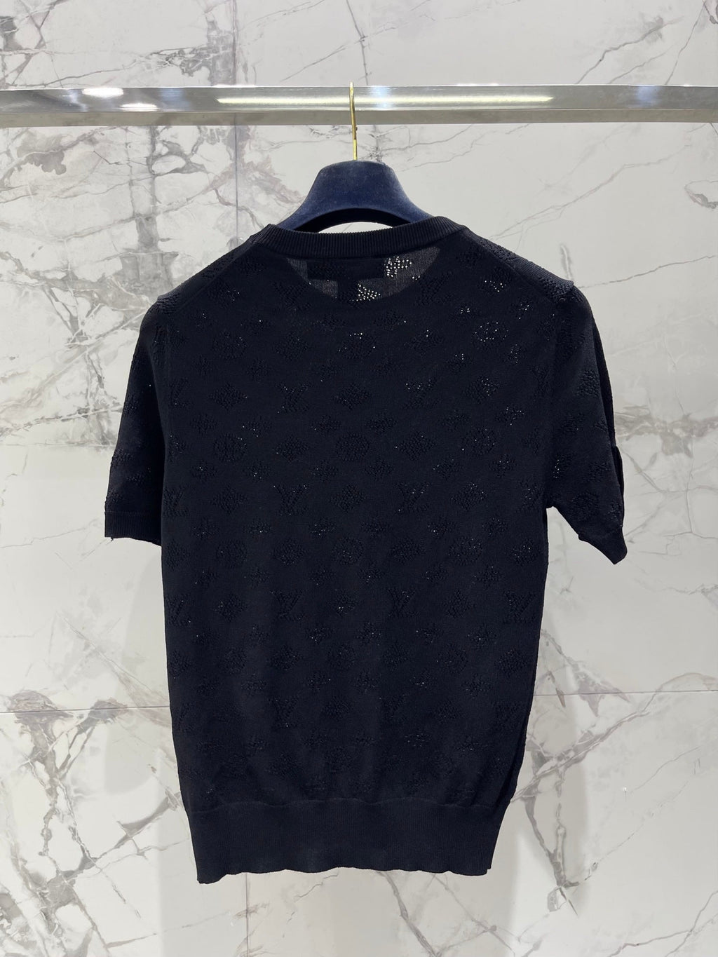 26SS NEW Hollow-out Round Neck Knit Short Sleeve