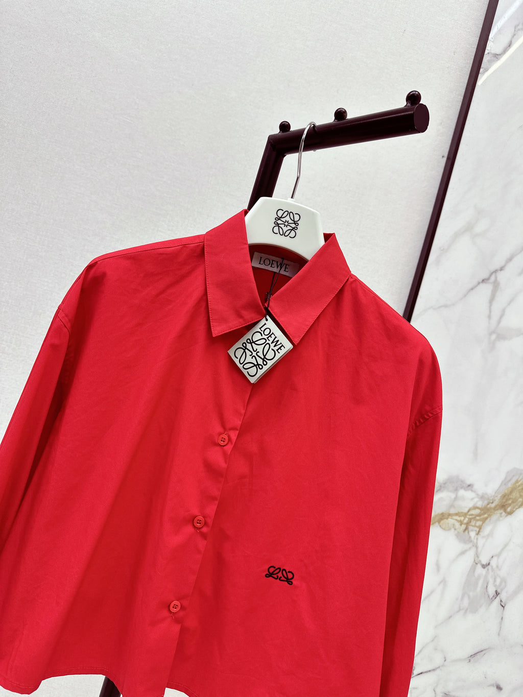 26SS New Embroidered Short Shirt