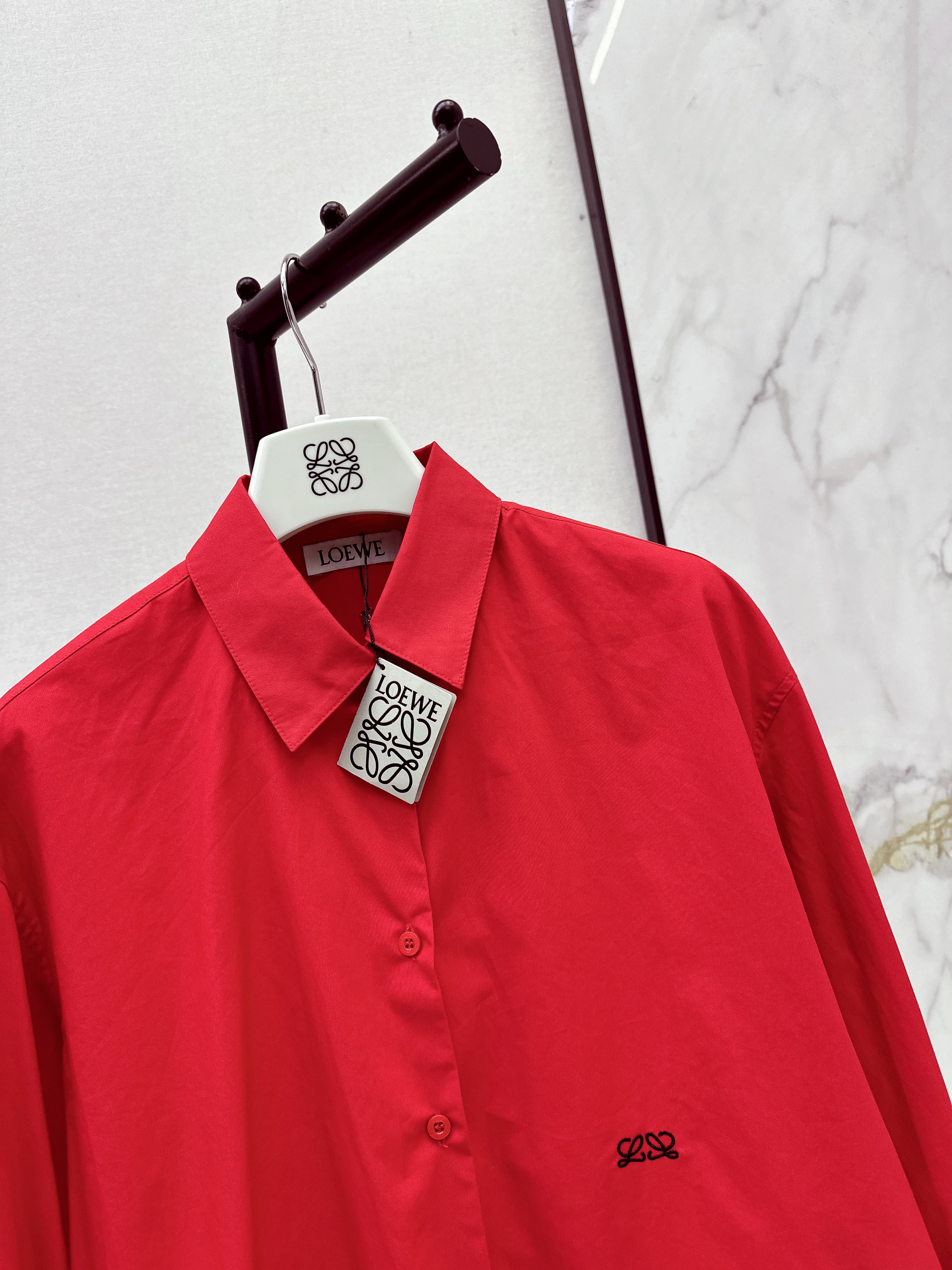 26SS New Embroidered Short Shirt