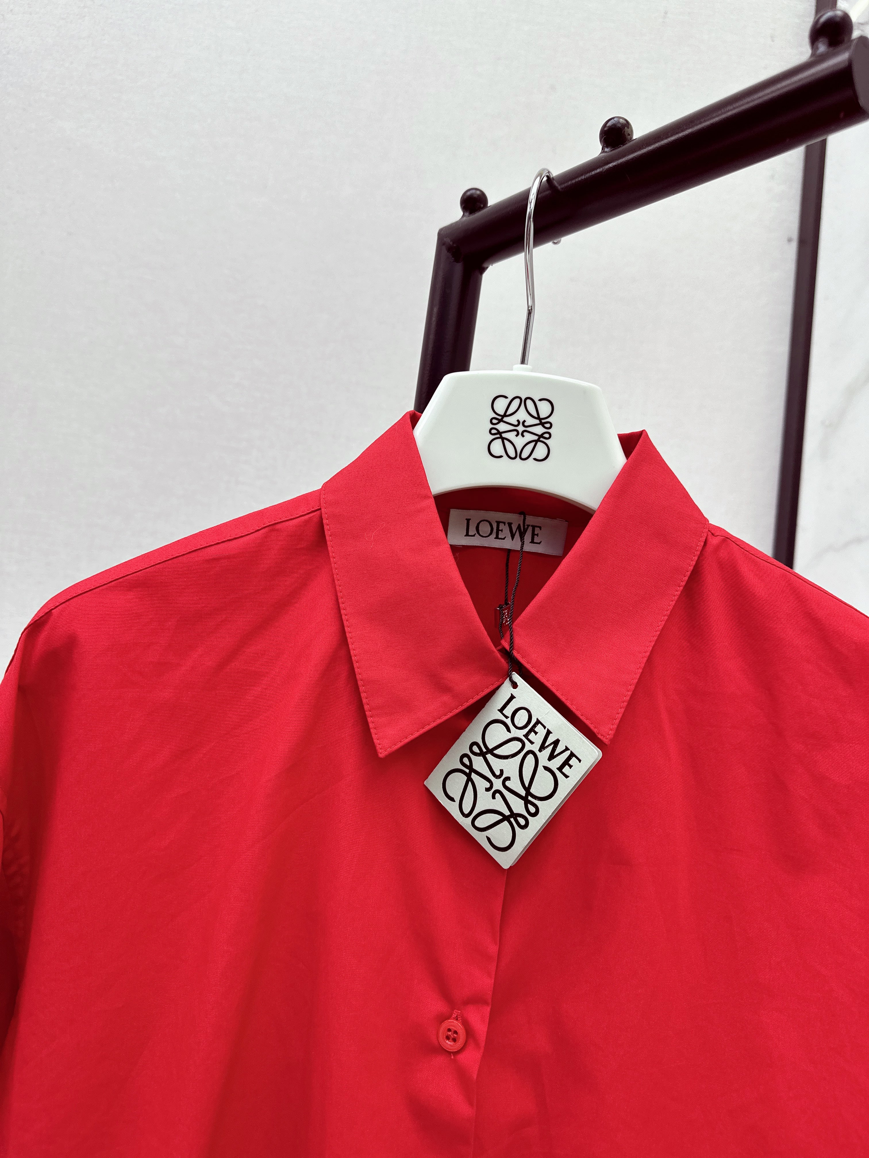 26SS New Embroidered Short Shirt