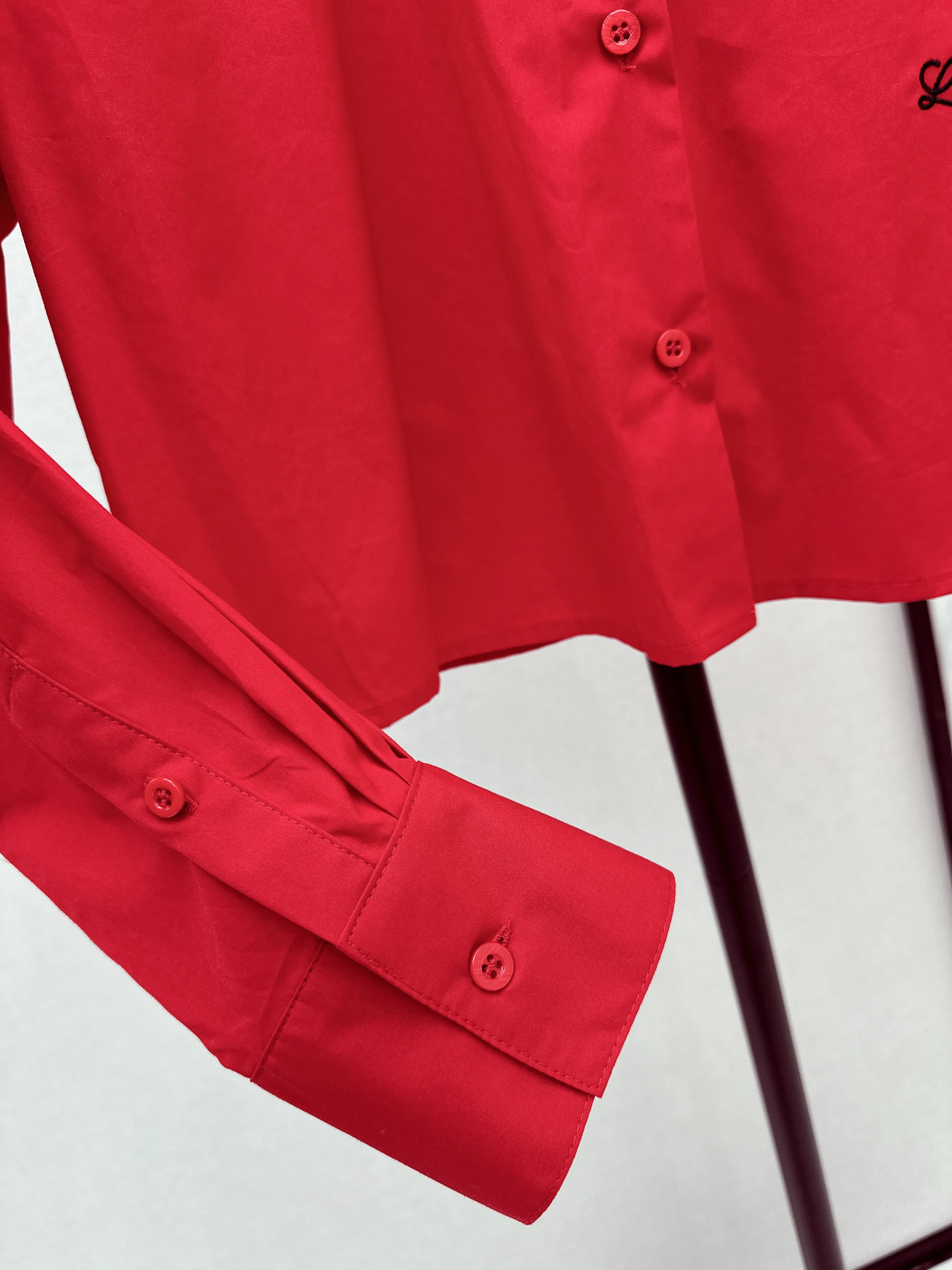 26SS New Embroidered Short Shirt