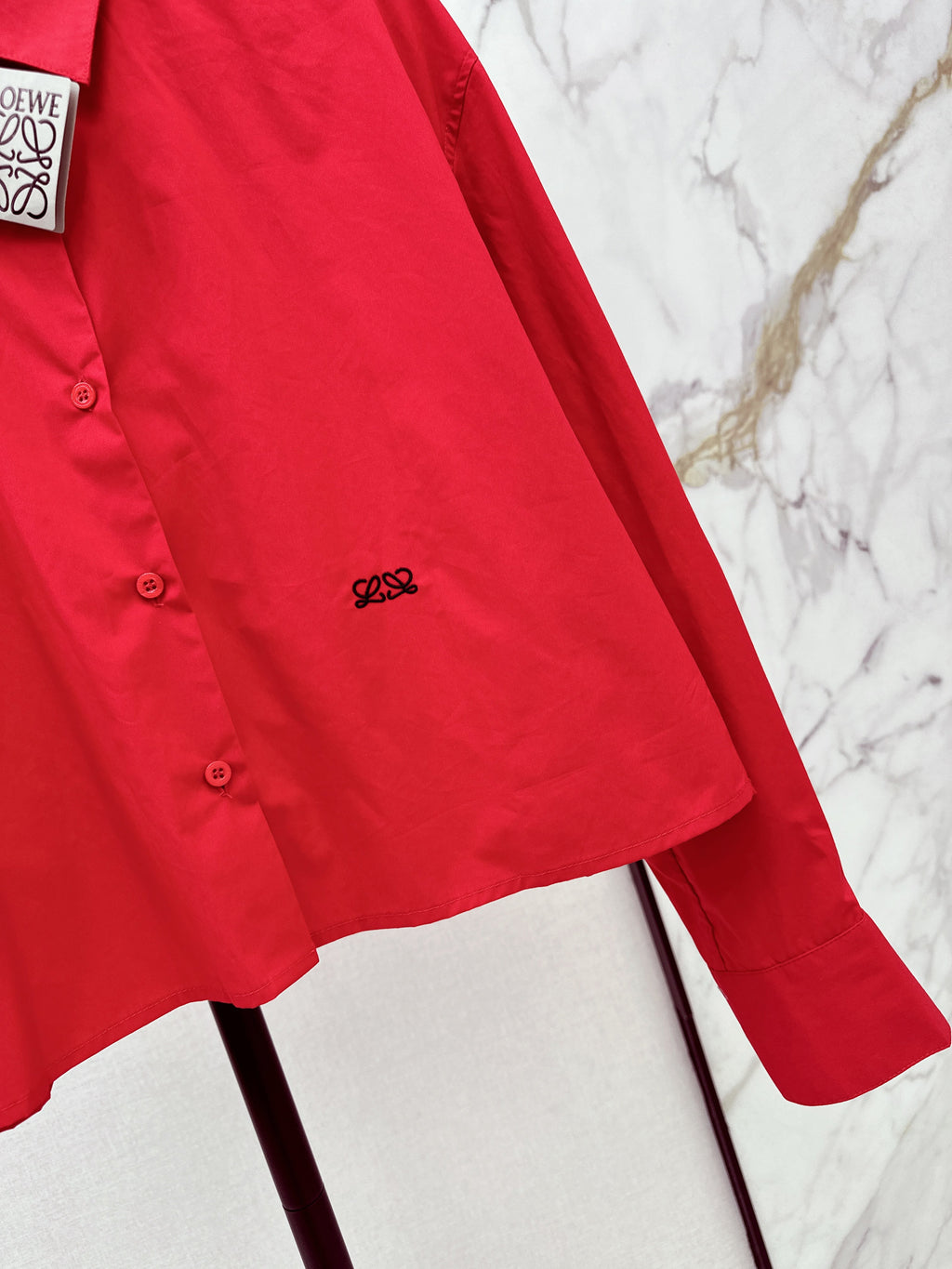 26SS New Embroidered Short Shirt