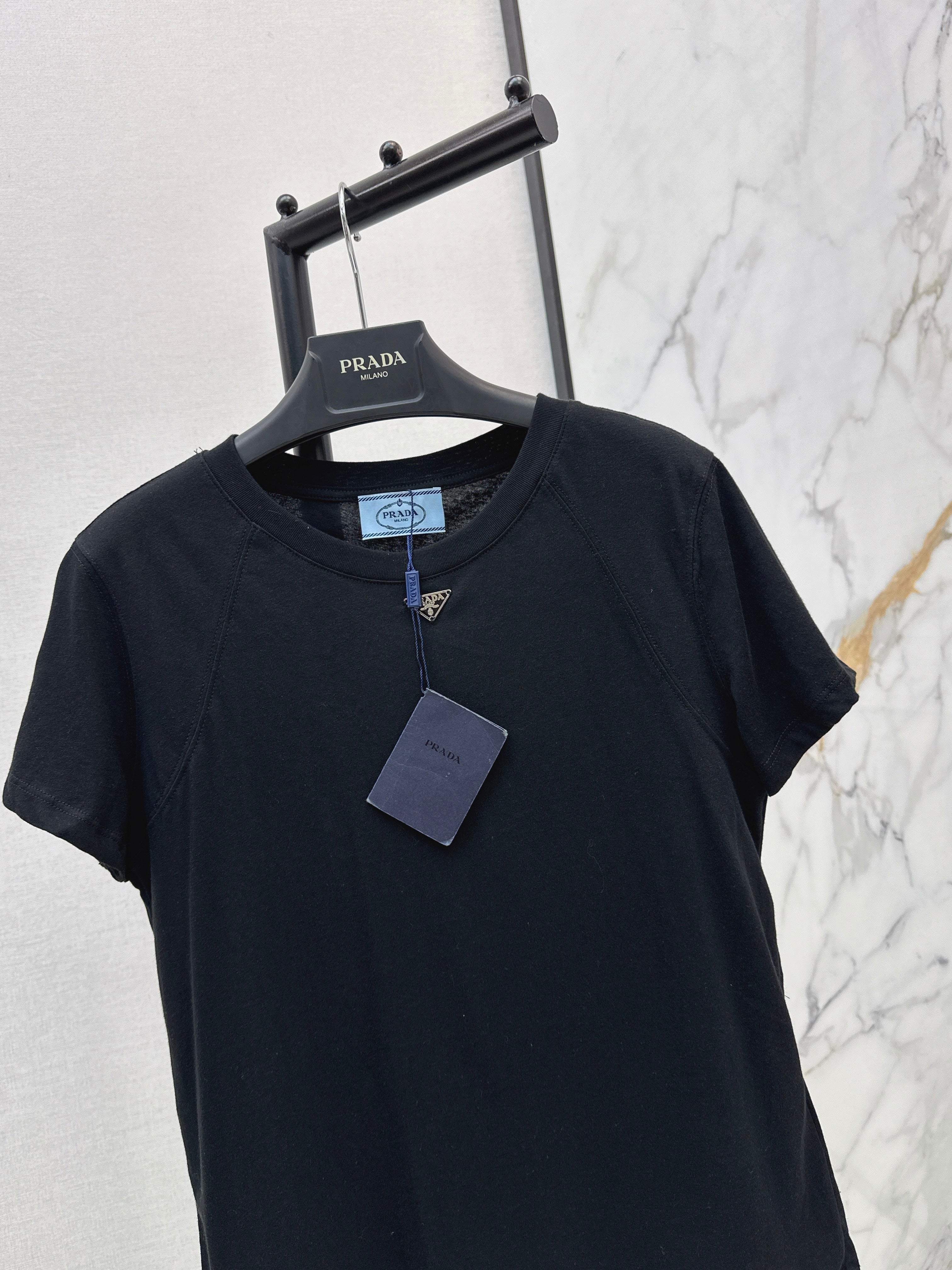 26SS New Triangle Logo Raglan T-Shirt