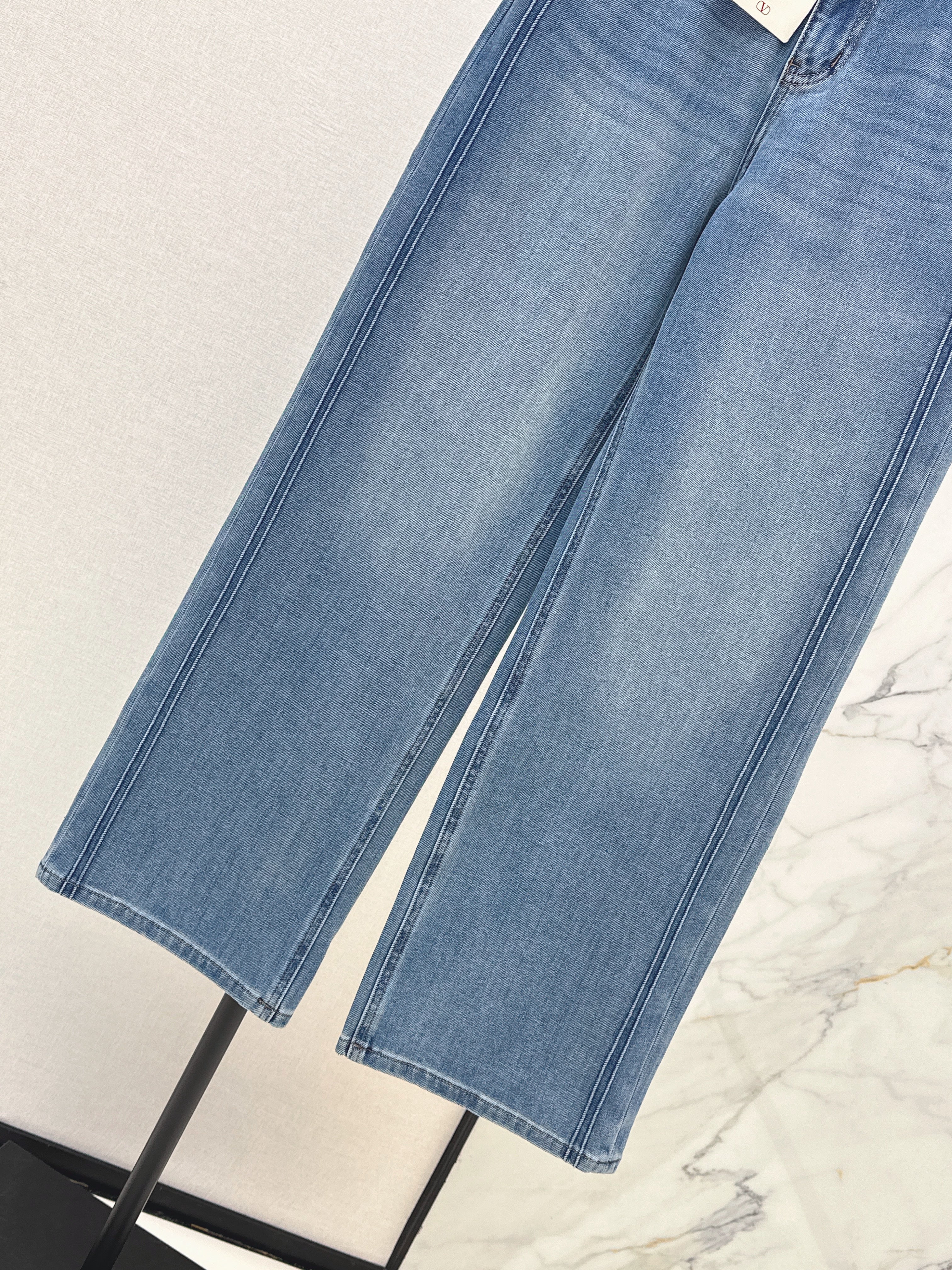 26SS New High-Waisted Wide-Leg Jeans