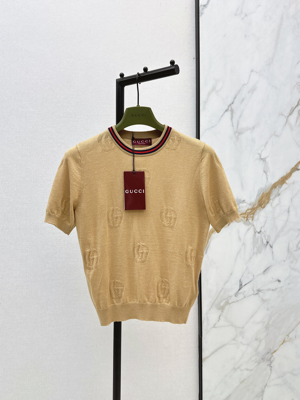 26SS Classic Jacquard Crewneck Sweater
