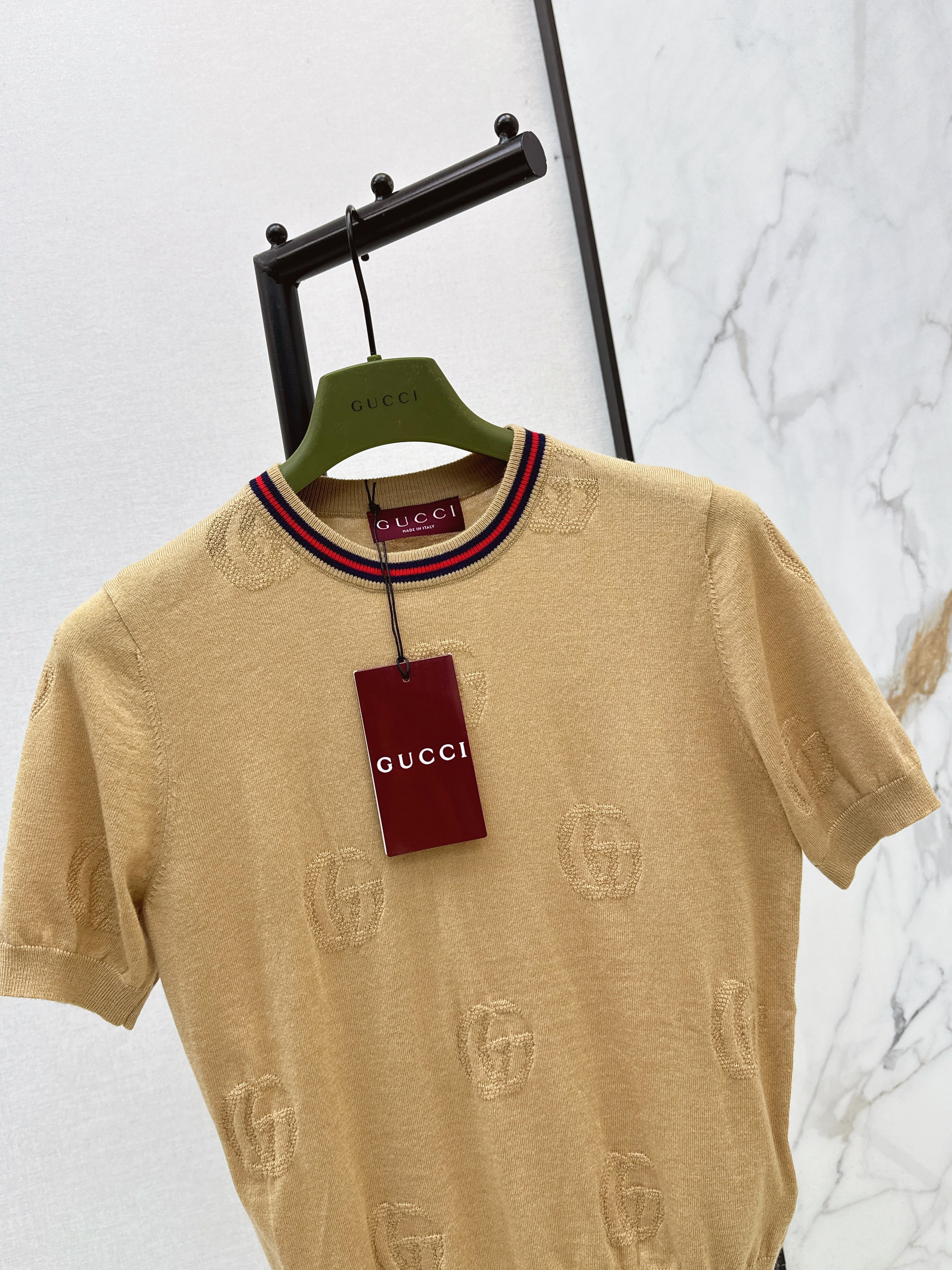 26SS Classic Jacquard Crewneck Sweater