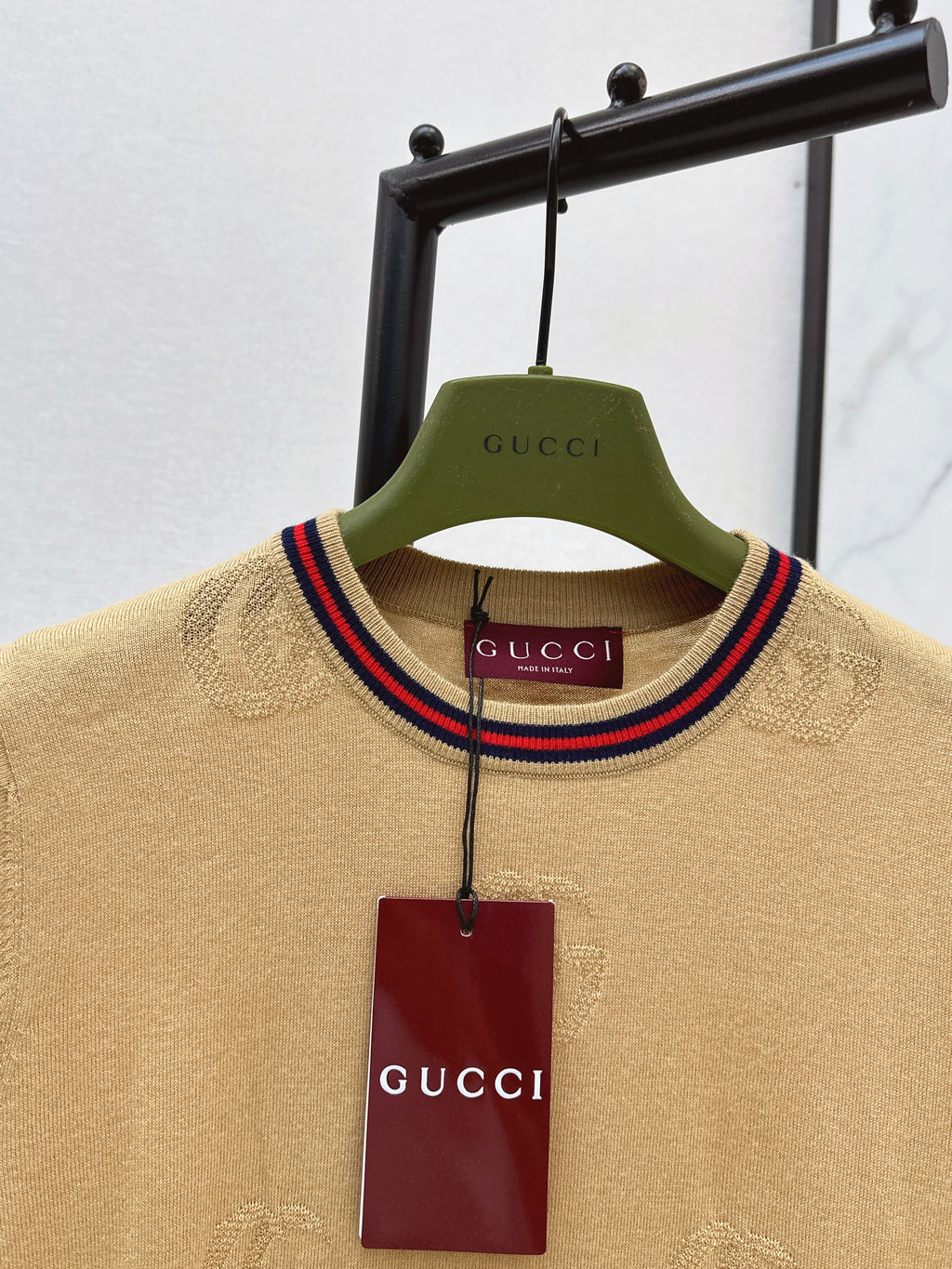 26SS Classic Jacquard Crewneck Sweater