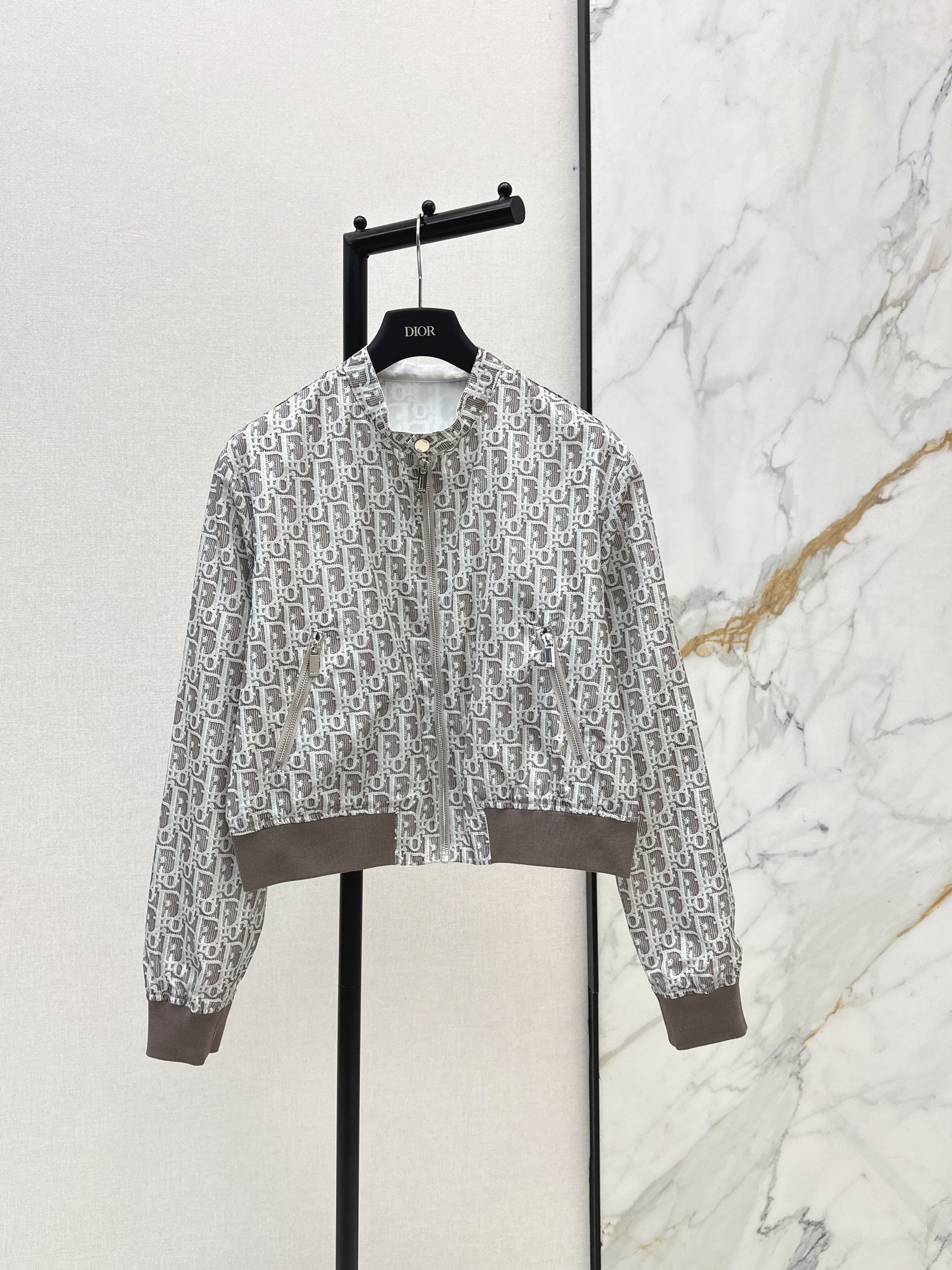 26SS Reversible Stand-Collar Jacket