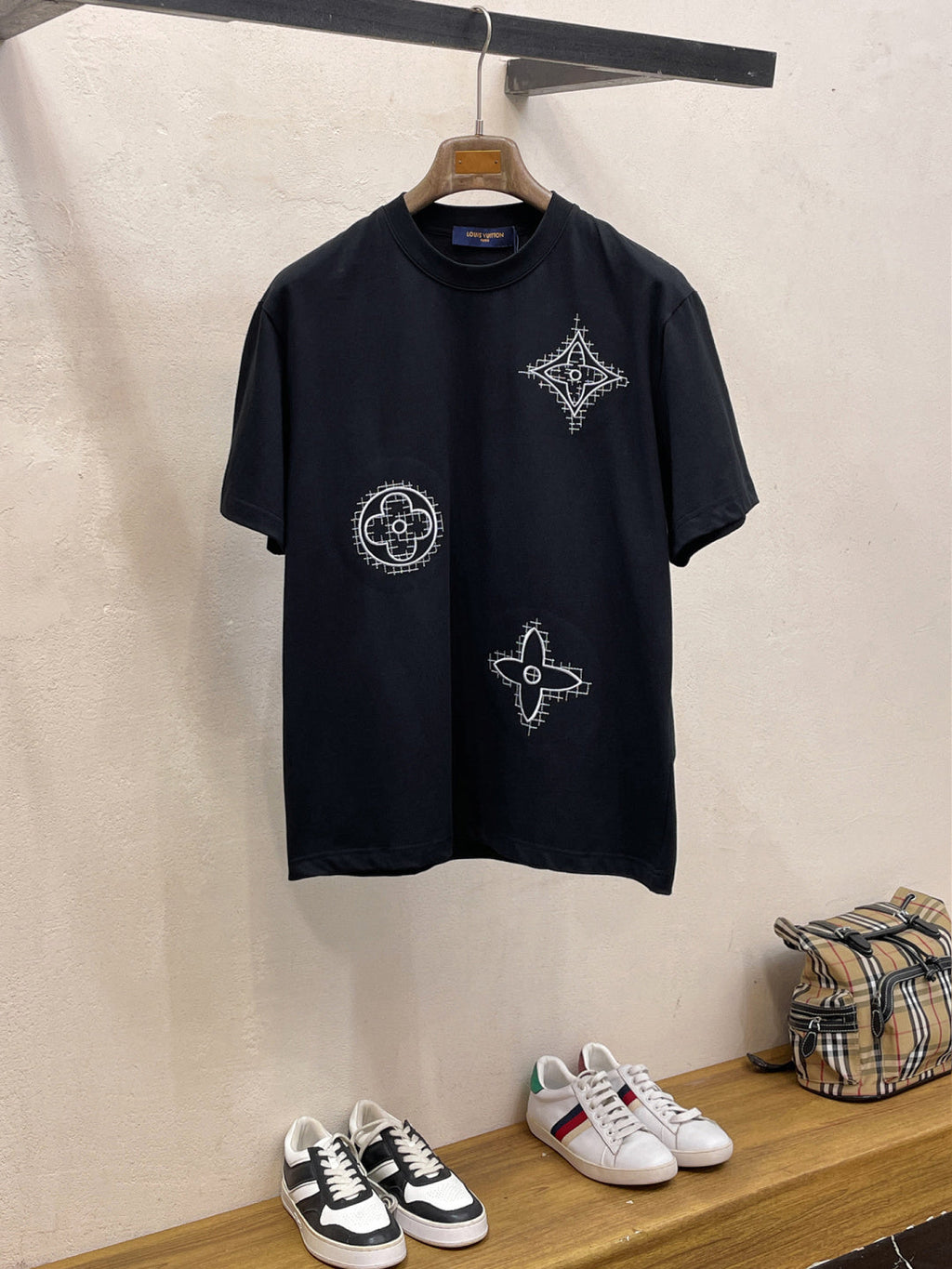 Spring/Summer Crew-Neck Short-Sleeve Top