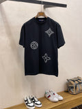 Spring/Summer Crew-Neck Short-Sleeve Top