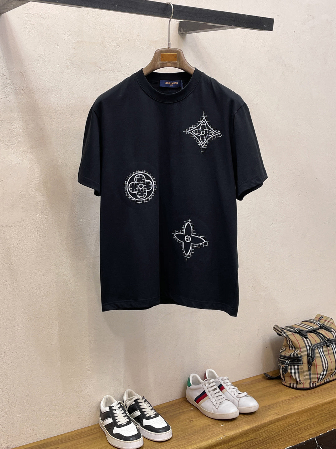 Spring/Summer Crew-Neck Short-Sleeve Top