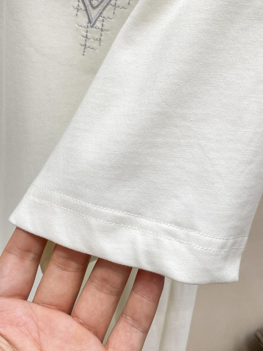 Spring/Summer Crew-Neck Short-Sleeve Top