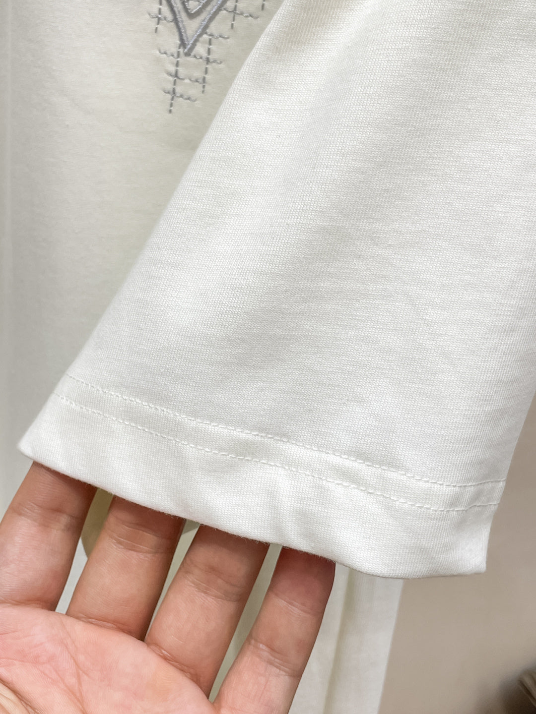 Spring/Summer Crew-Neck Short-Sleeve Top
