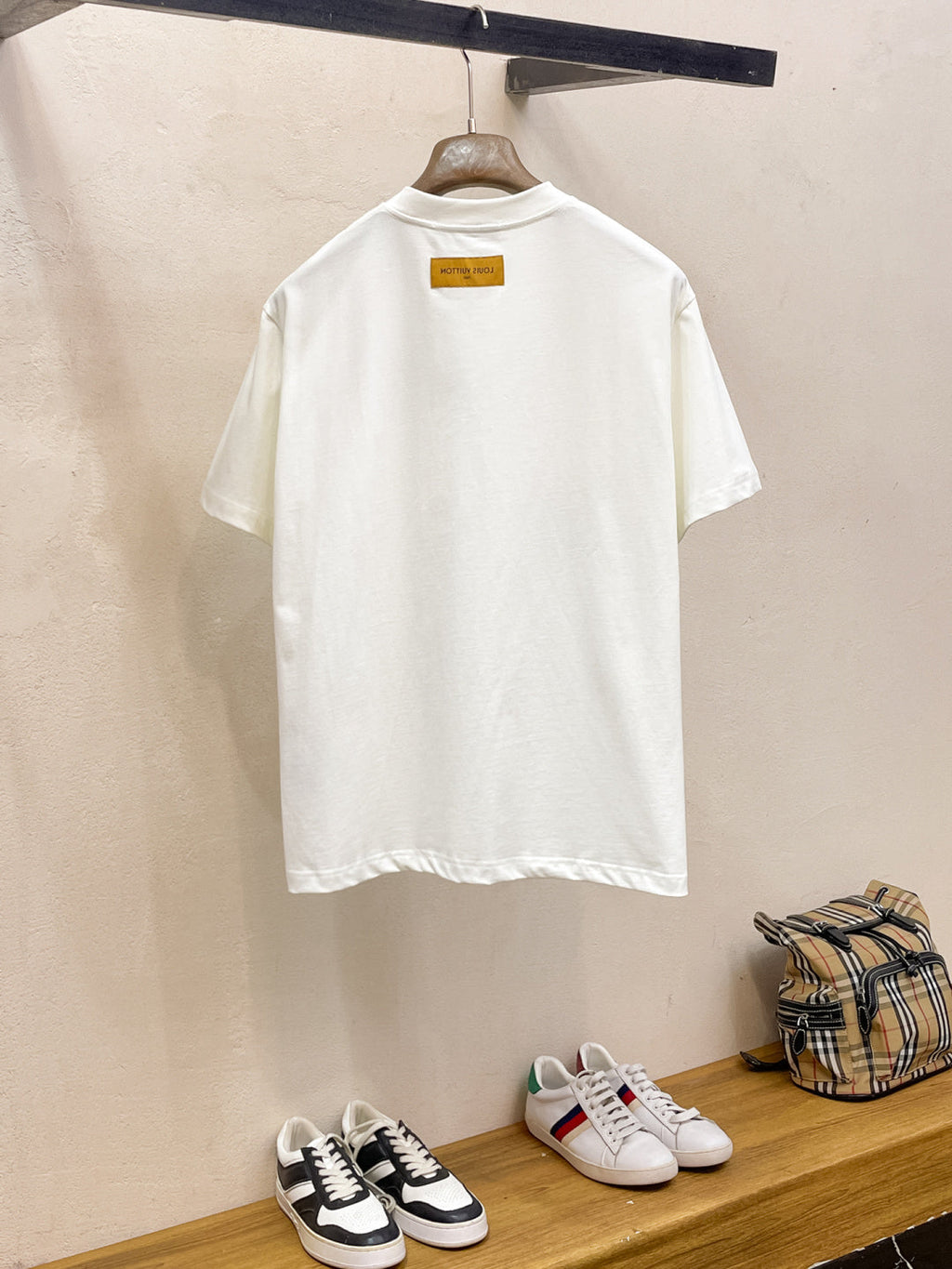 Spring/Summer Crew-Neck Short-Sleeve Top