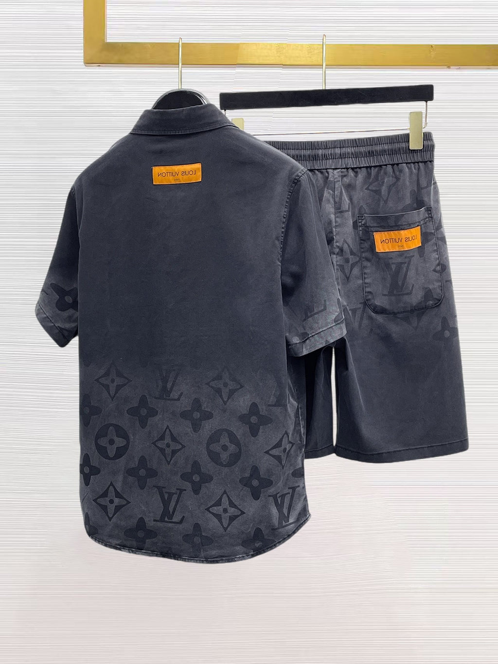 Short-Sleeve, Short-Pant, Collared Set