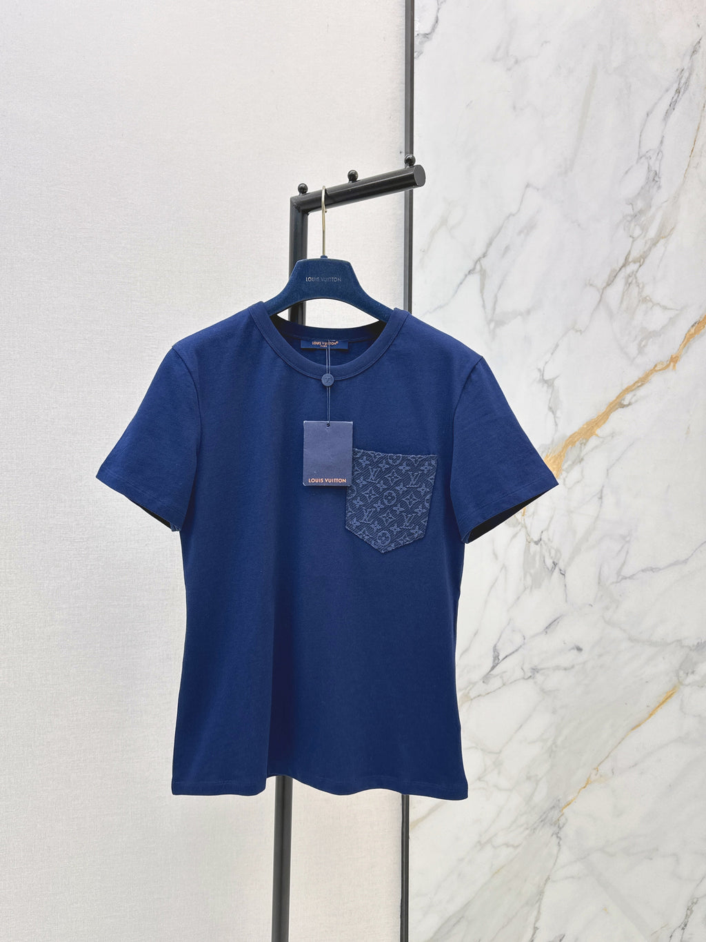 26SS Monogram Pocket-Detail Short-Sleeve T-Shirt