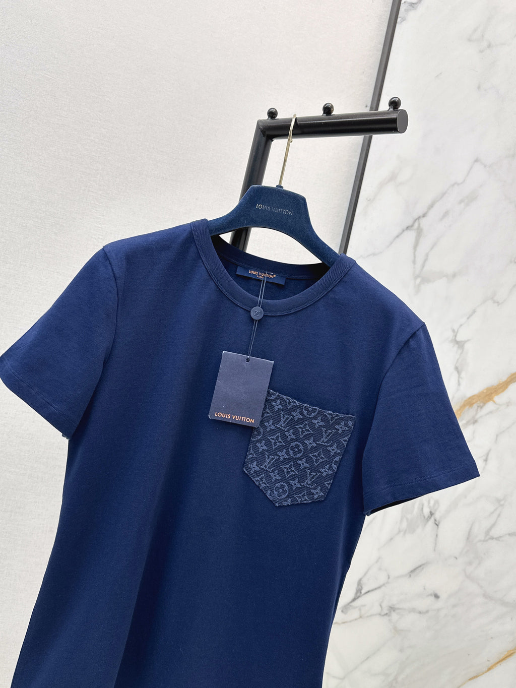 26SS Monogram Pocket-Detail Short-Sleeve T-Shirt
