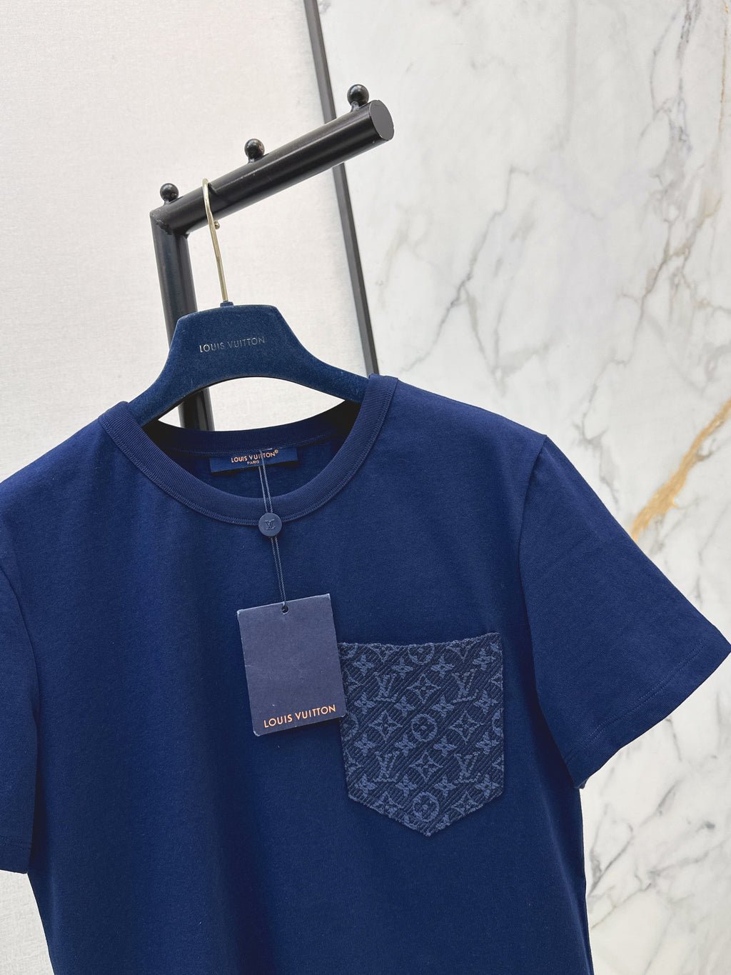 26SS Monogram Pocket-Detail Short-Sleeve T-Shirt
