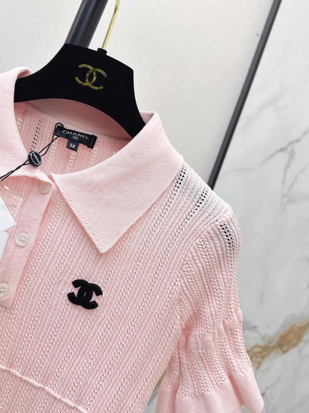 26SS New Vintage Style Knitted Short-Sleeve