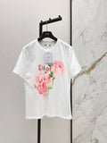 26SS — New Floral Print Short-Sleeve T-Shirt