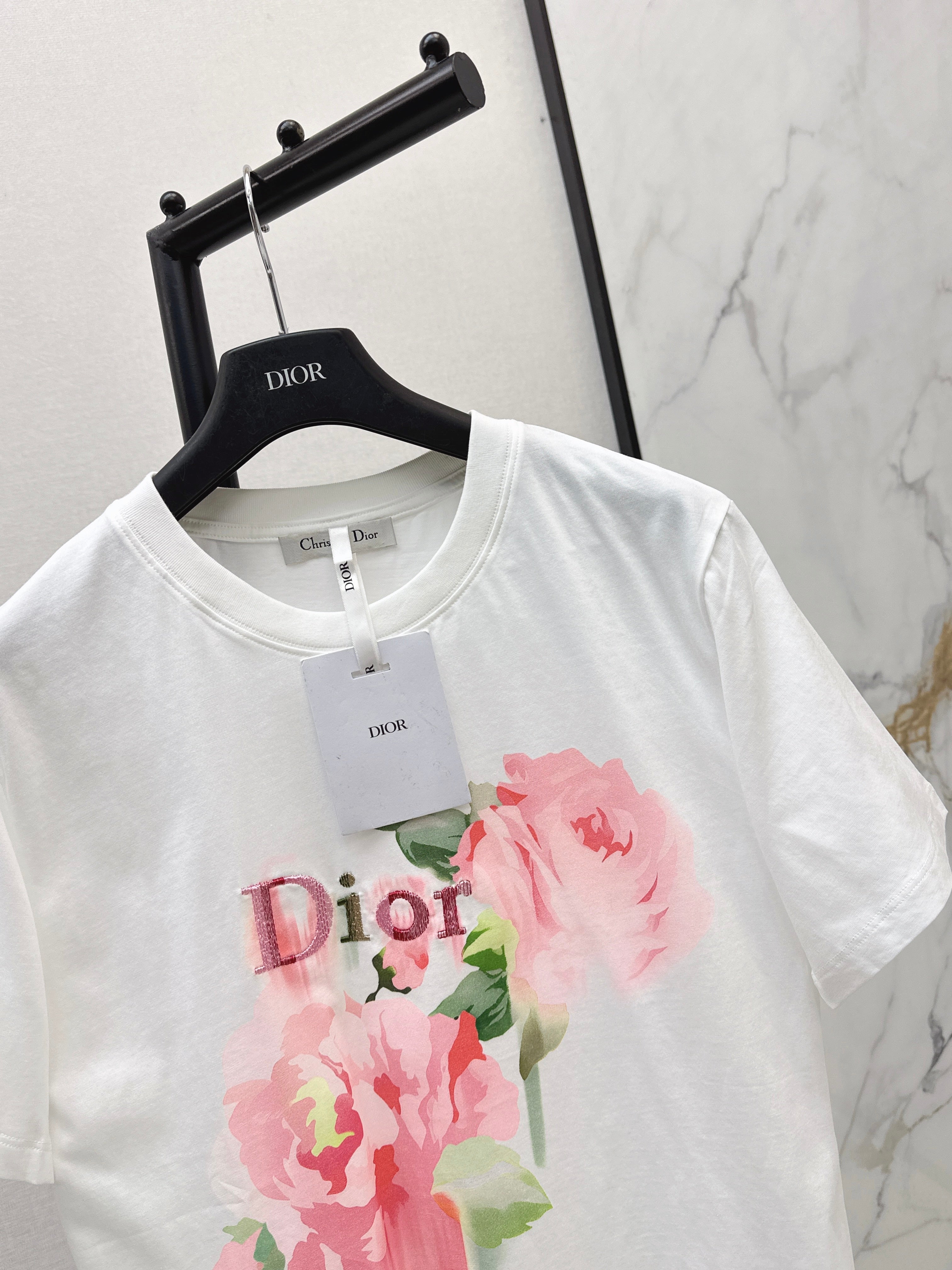 26SS — New Floral Print Short-Sleeve T-Shirt