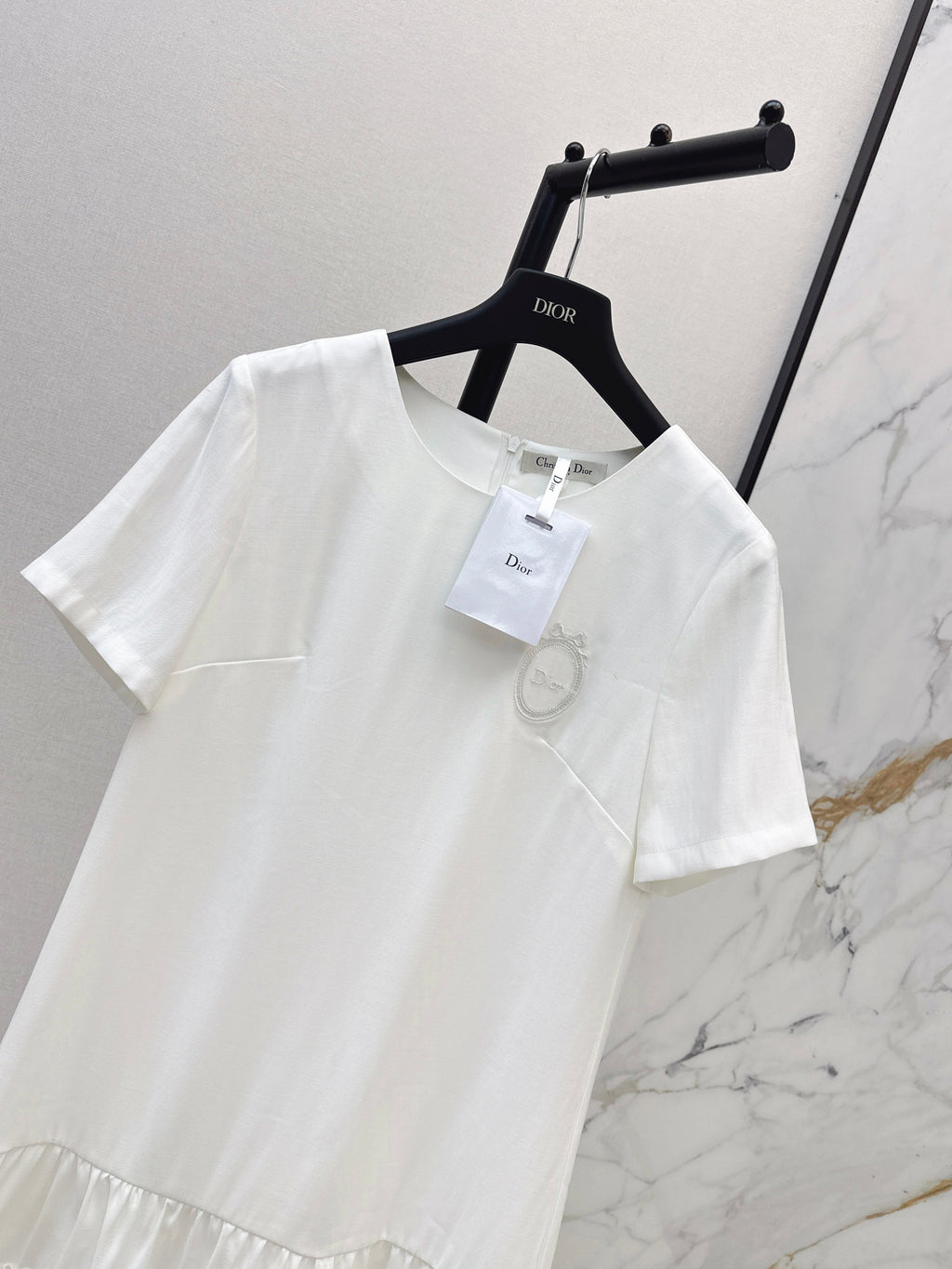 26SS — New Patchwork Design Straight Dress