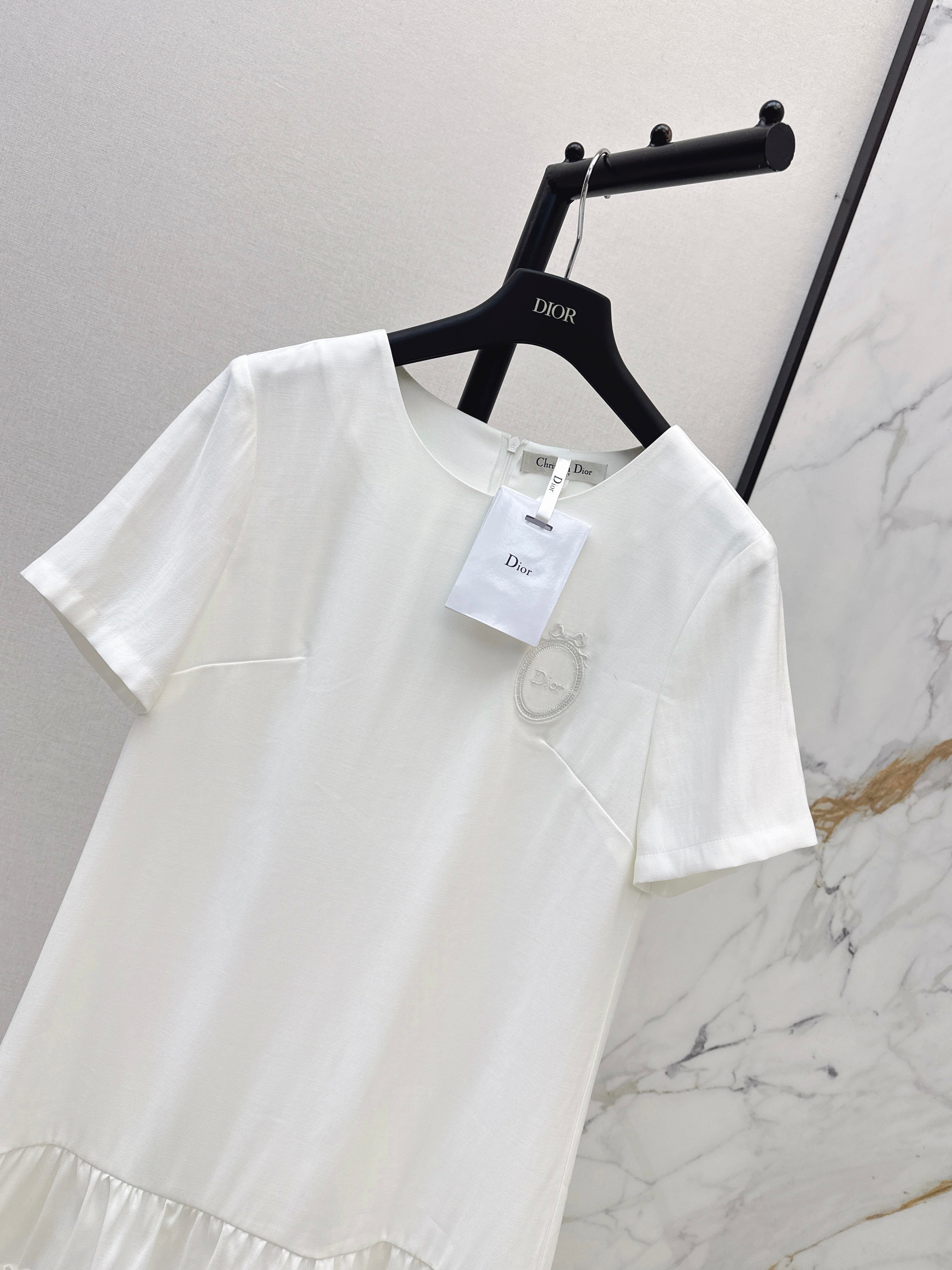 26SS — New Patchwork Design Straight Dress