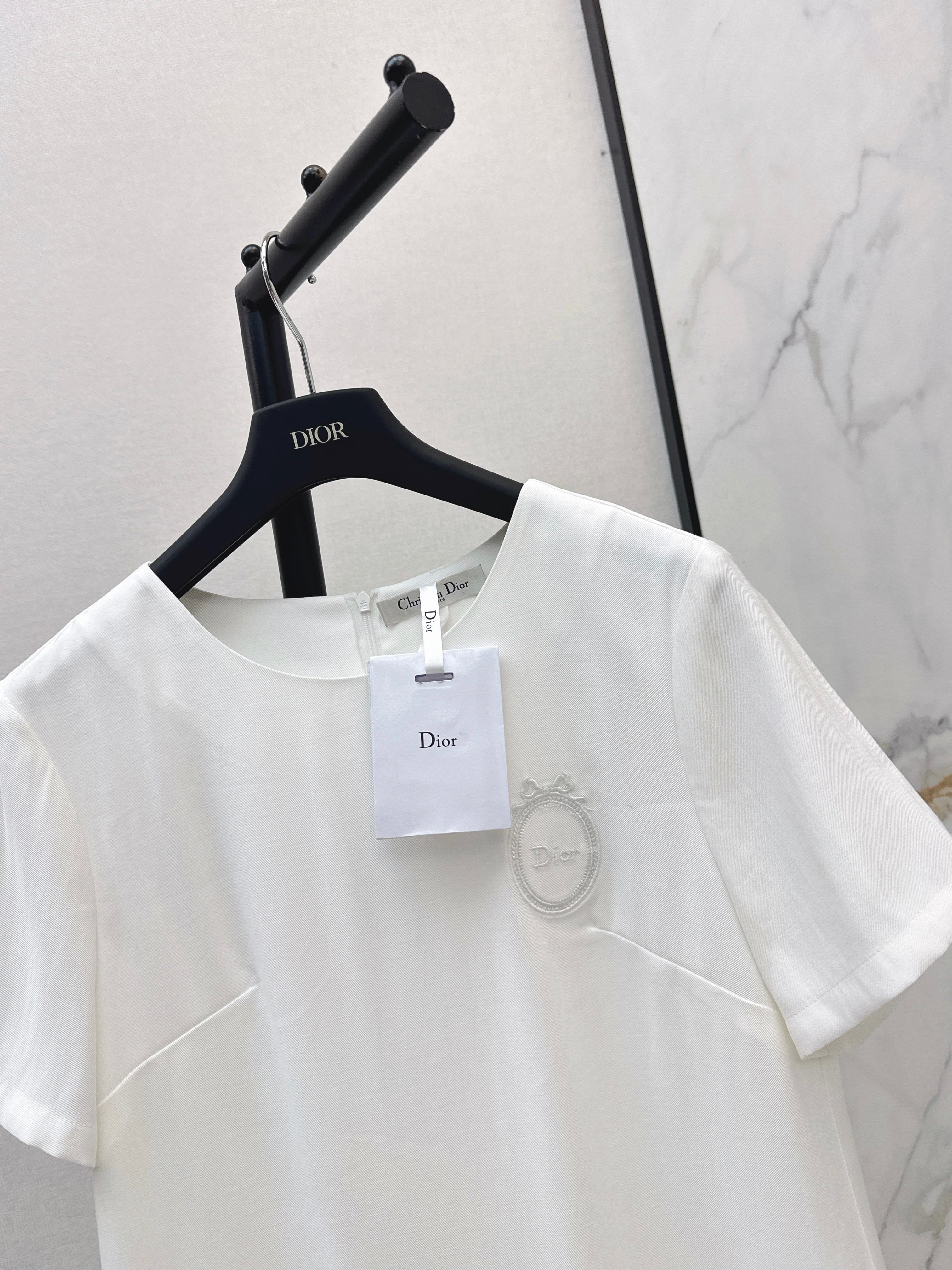 26SS — New Patchwork Design Straight Dress
