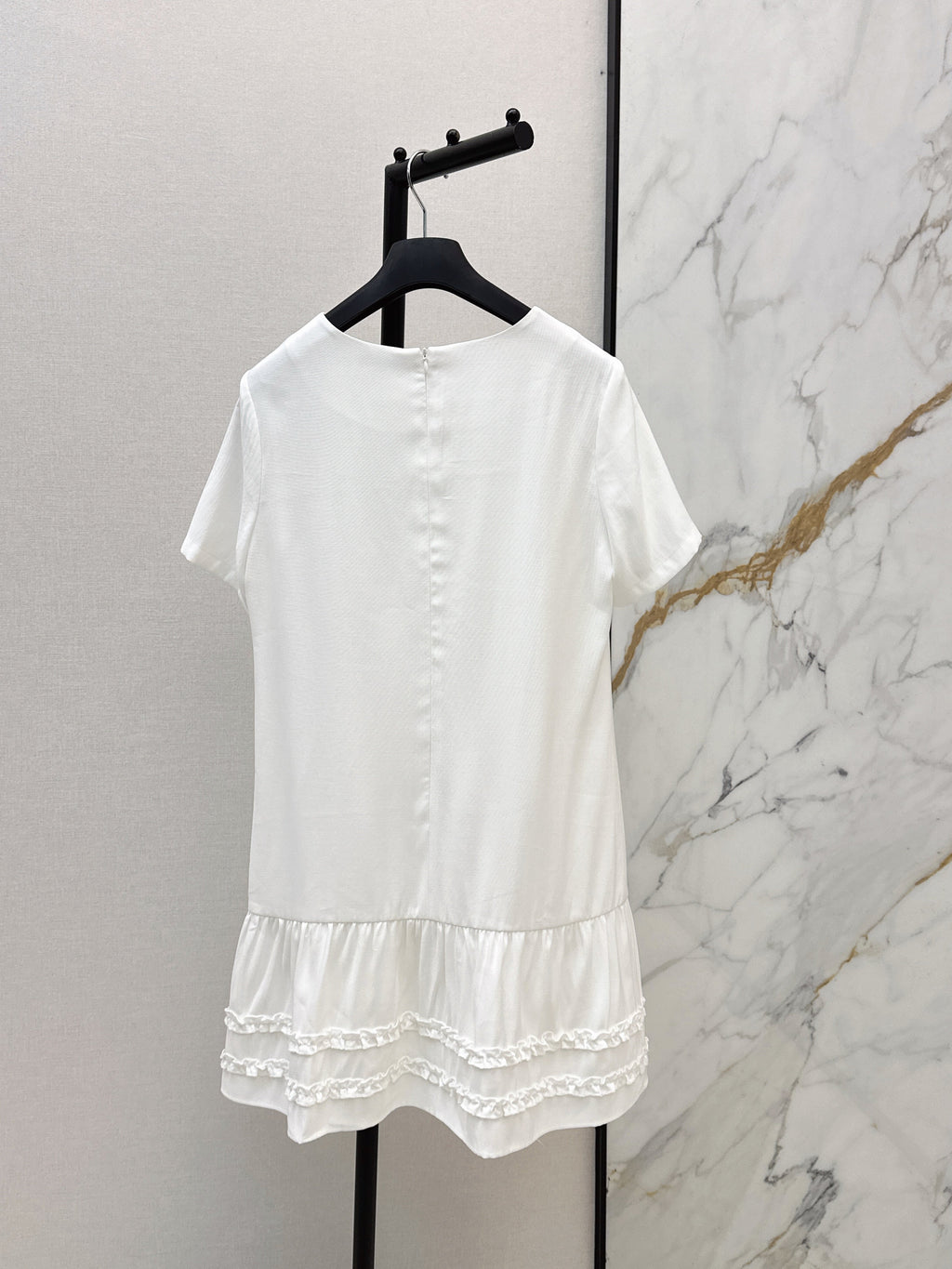 26SS — New Patchwork Design Straight Dress