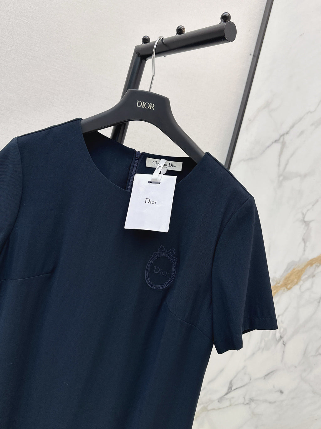 26SS — New Patchwork Design Straight Dress