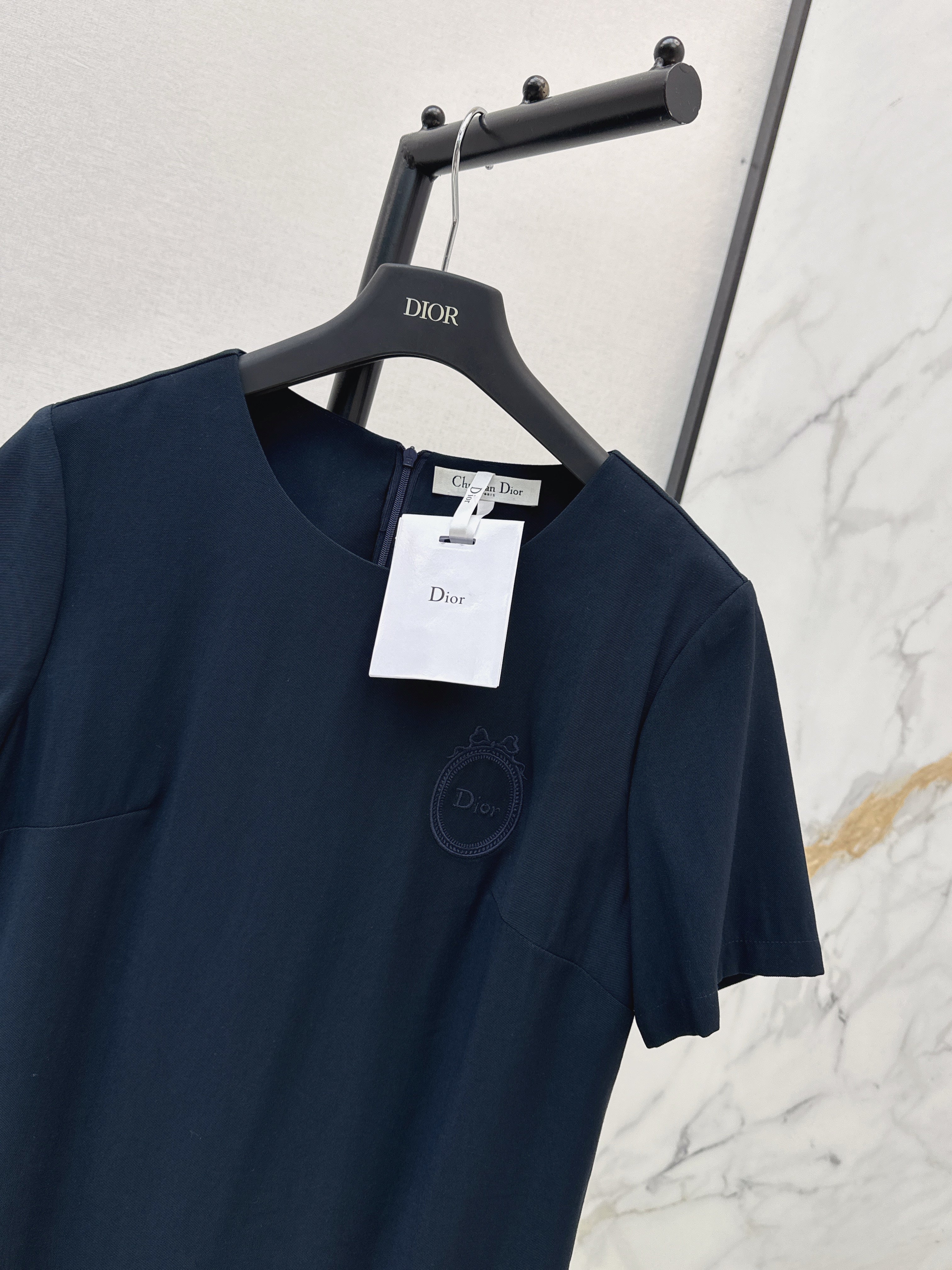 26SS — New Patchwork Design Straight Dress