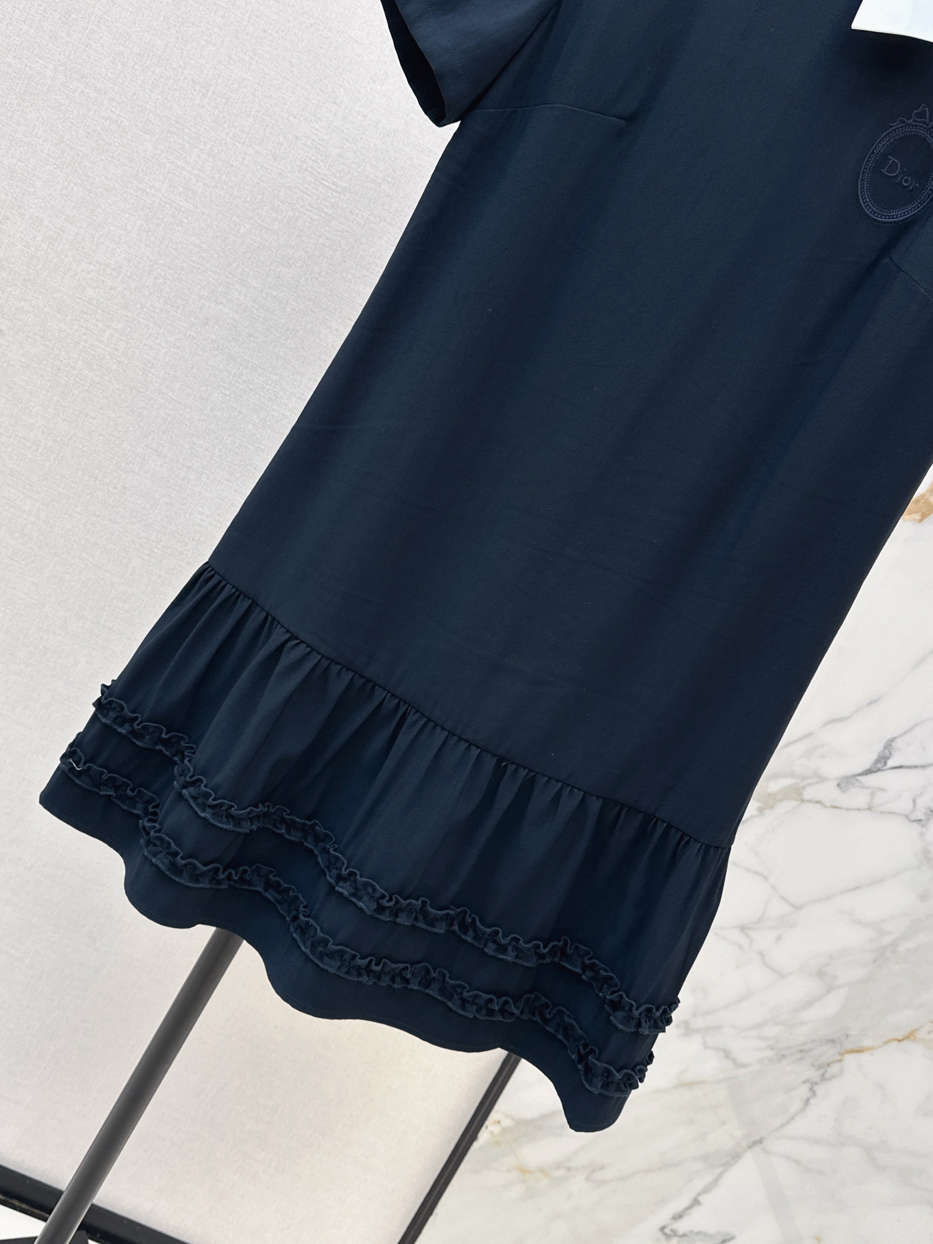 26SS — New Patchwork Design Straight Dress