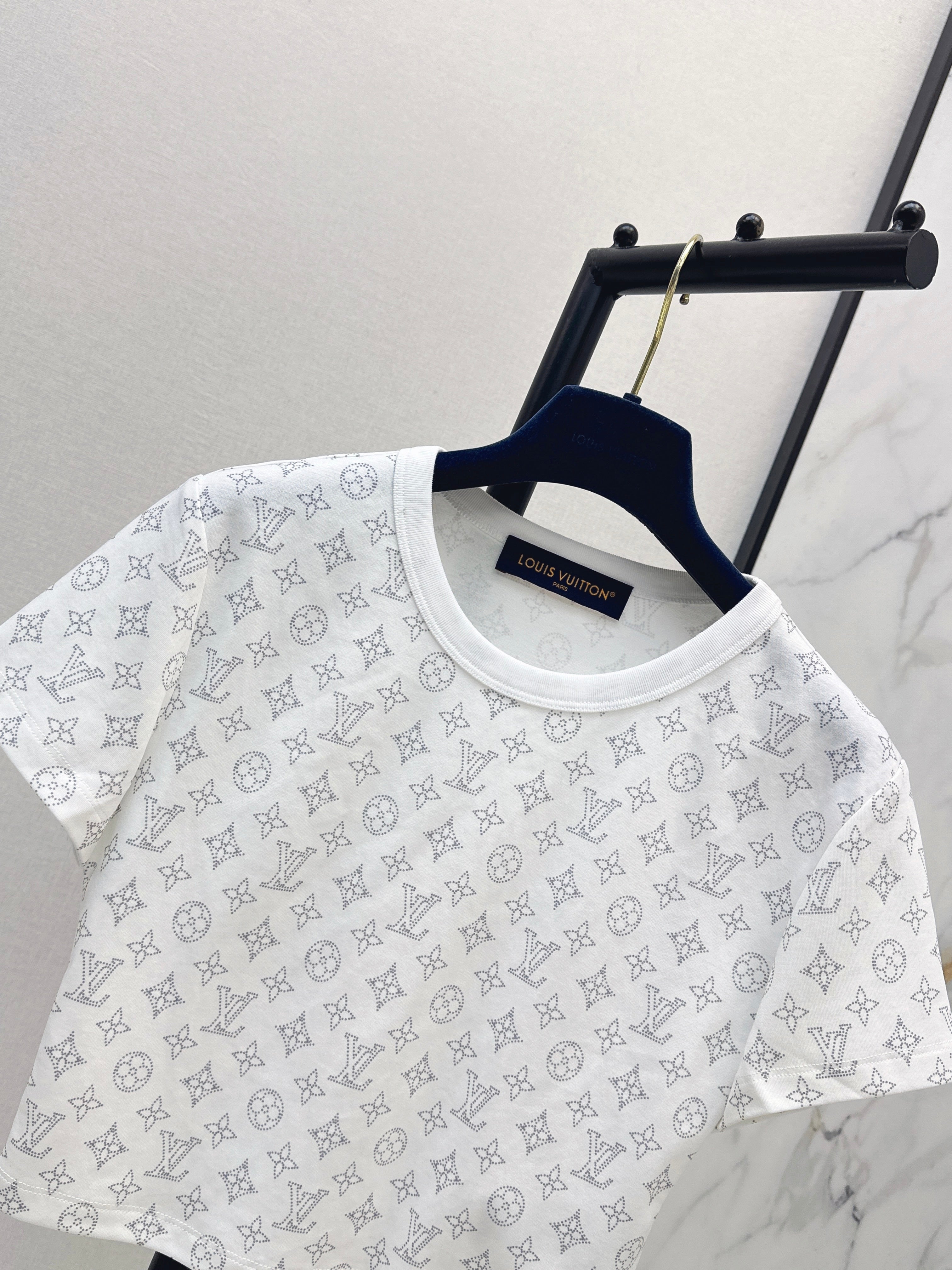 26SS Classic Print Short-Sleeve T-Shirt