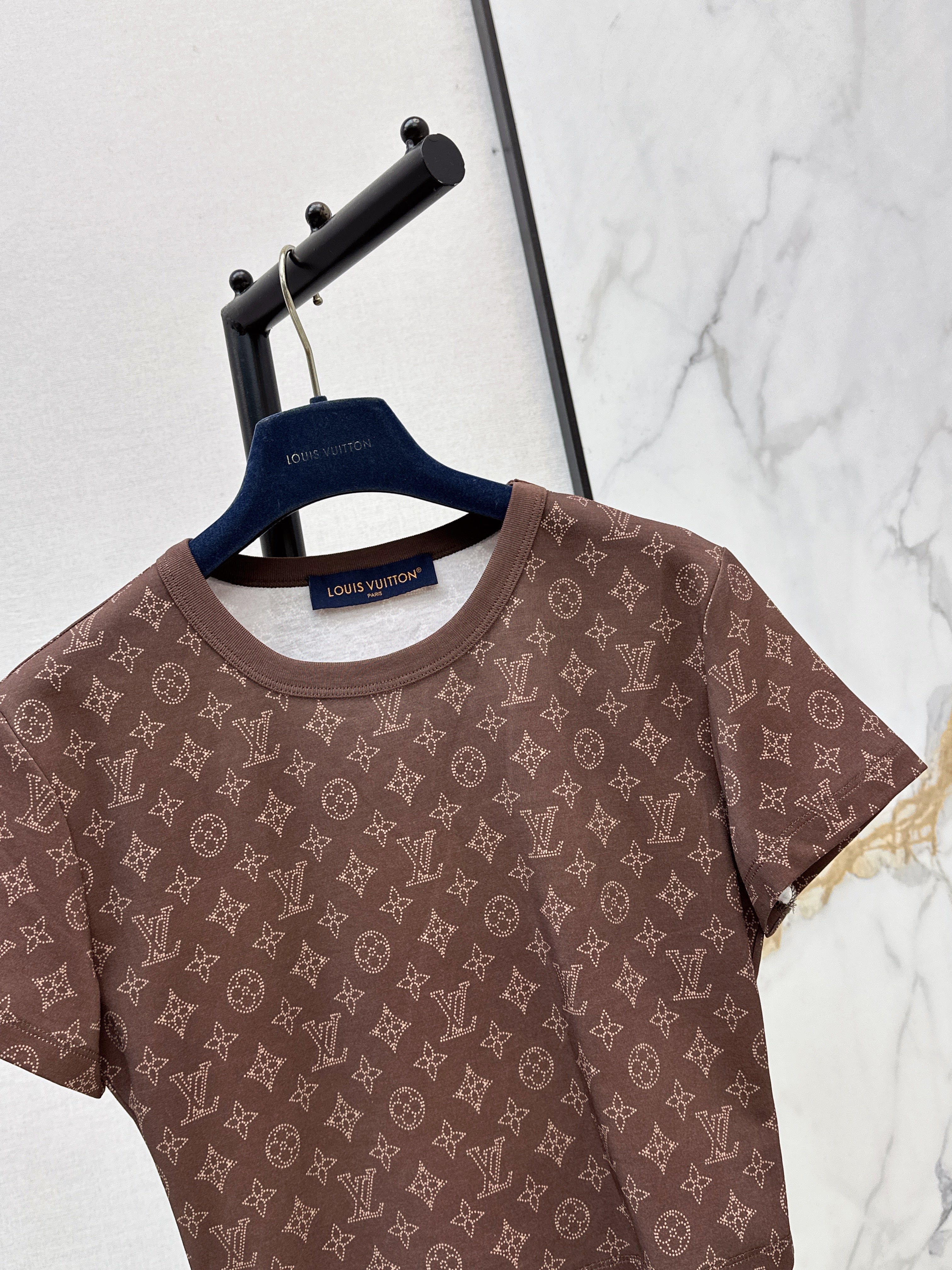 26SS Classic Print Short-Sleeve T-Shirt