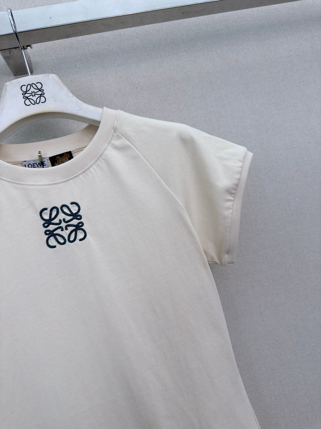 26 New Style Embroidered Crew-Neck Short-Sleeve Top