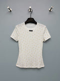 26. New Floral Short-Sleeve Top