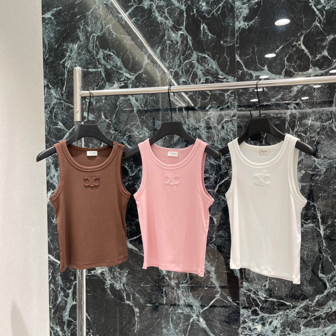 26 New Style: Sleeveless Vest with Small Logo