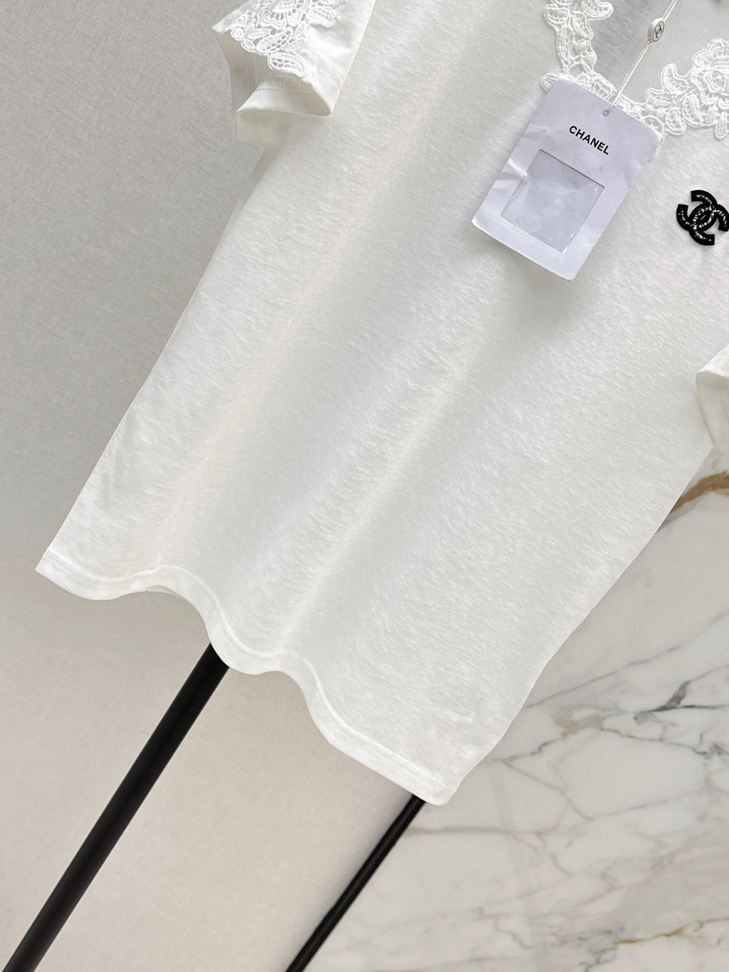 26SS — New Lace-Paneled Back T-Shirt