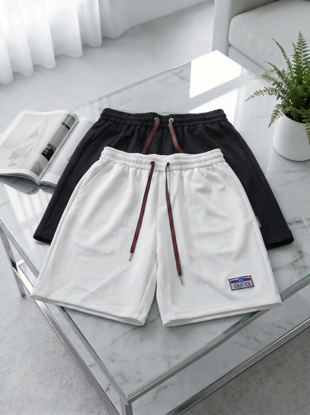 Casual Wide-Leg Shorts