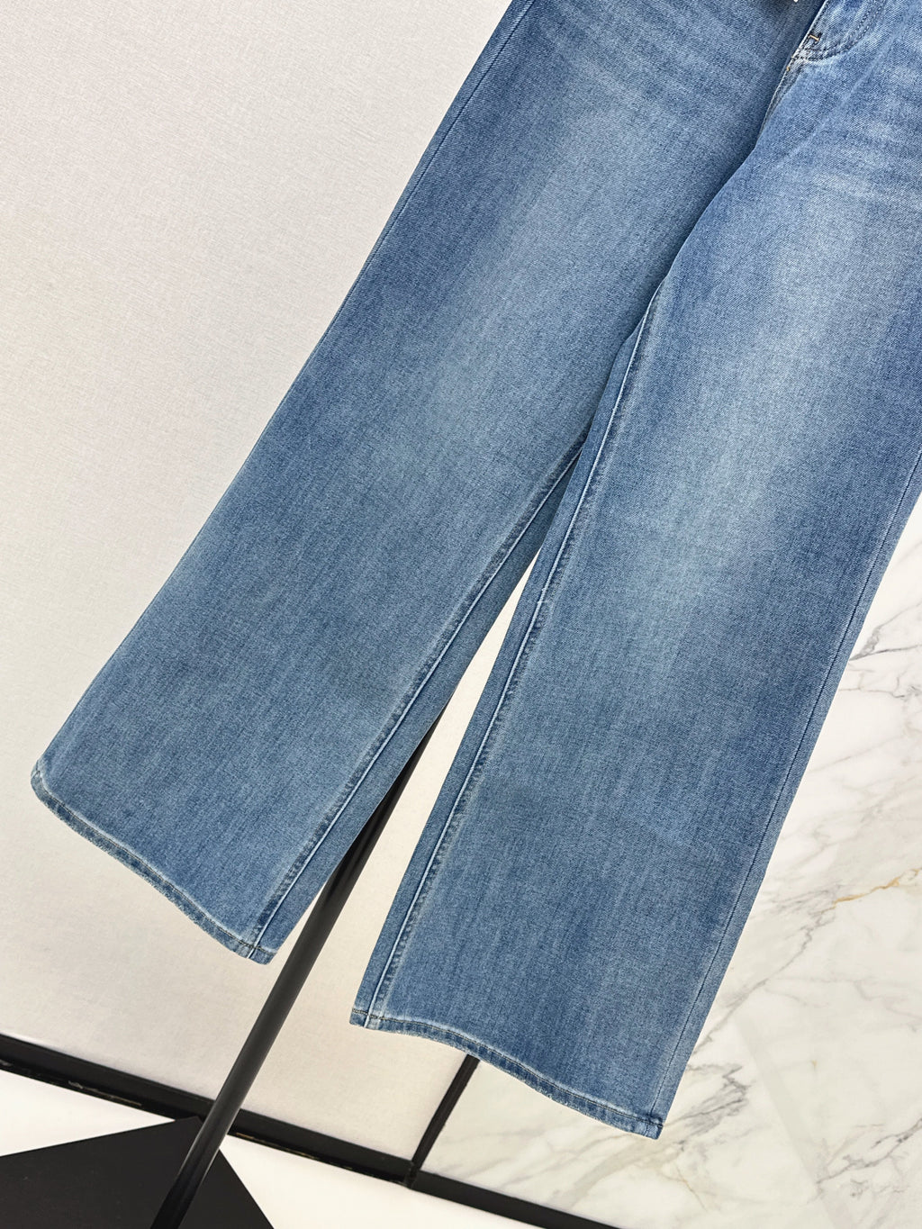 New straight leg jeans