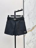 26SS — New Belt-Decorated Shorts
